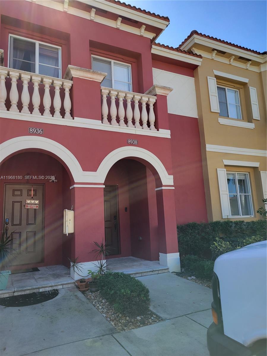 This is a 3/2.5 townhouse in desirable Village Walk at Miramar. This house has been maintained with some safety upgrades. One of the larger models in the community; wood cabinets and granite in kitchen. Can be rented after 18 months. Please send offer with Proof of funds and/or pre-approval letter. REDUCED, REDUCED, REDUCED