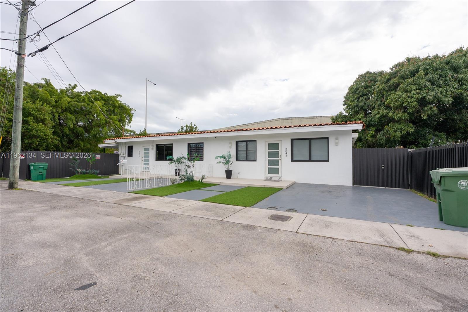 Fully remodeled duplex located in Miami, FL, offering strong rental income potential. This property features two separate units: a 2-bedroom, 1-bath unit and a 3-bedroom, 2-bath unit, both in excellent condition.
Each unit includes its own washer and dryer, private terrace area, and ample parking directly in front of the unit  a highly desirable feature for tenants.
Ideal for investors seeking immediate cash flow in a high-demand rental market. Excellent layout, updated interiors, and low-maintenance condition make this a smart addition to any portfolio.
Conveniently located just minutes from Downtown Miami, Wynwood, Miami Design District, and Little Havana.
This central location provides easy access to major highways, shopping, dining, entertainment, and Miami’s most vibrant areas of interest.