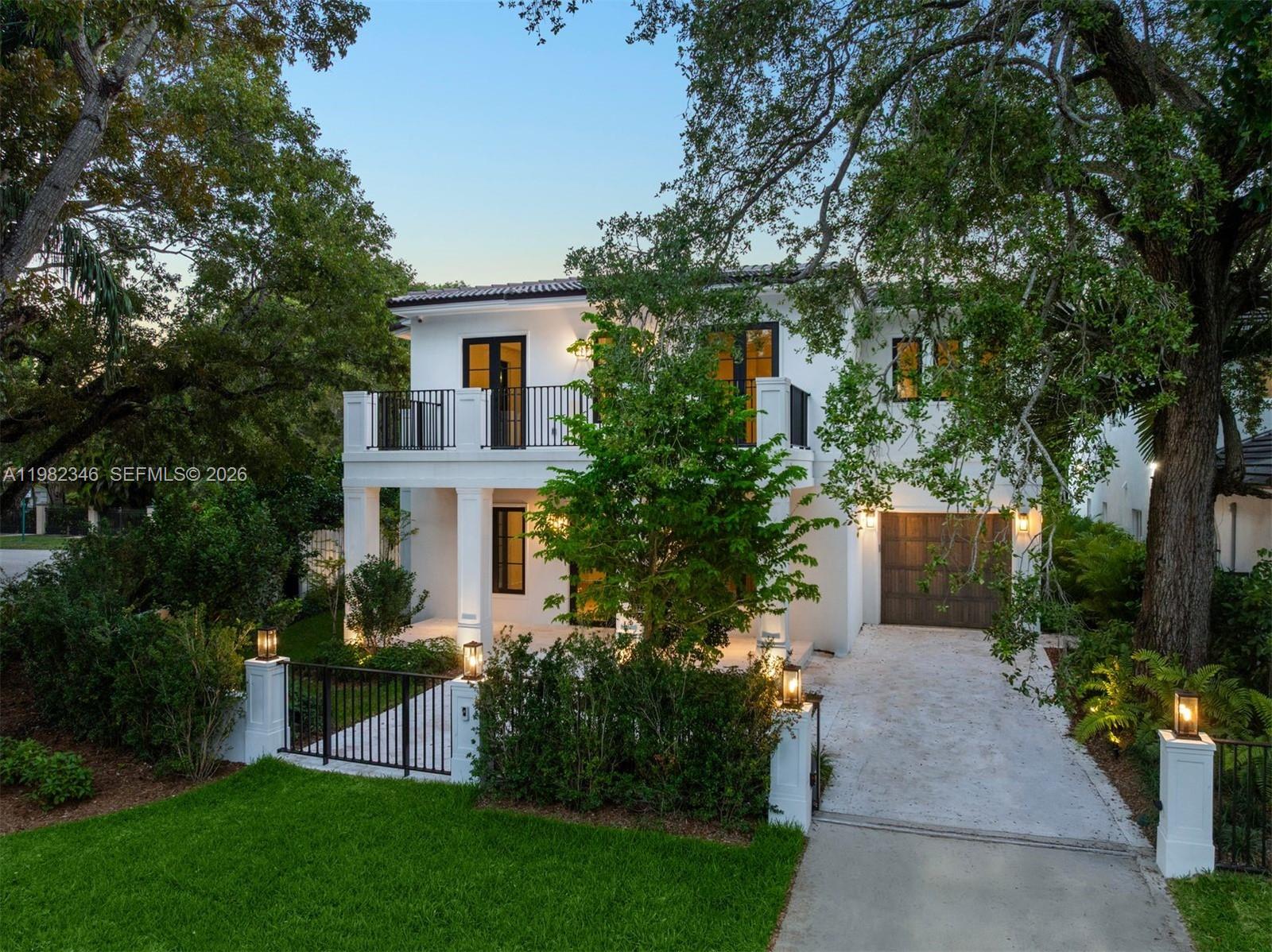 This exceptional new-construction residence, offering 5 BR/5.5 BA, is perfectly situated in the highly coveted Southwest Coconut Grove, just minutes from Miami’s top schools and only steps from the charming Merrie Christmas Park. Designed to deliver a superior living experience, it harmoniously blends the natural beauty of the Grove’s lush, mature foliage with the precision and essence of European craftsmanship—expertise the developer refined over years building luxury properties in Germany. From the moment you enter, the home showcases a curated selection of refined materials & elevated finishes. Features include marble slabs in baths, sculpted quartzite island, custom carpentry, Scandinavian wood floors on 2nd level, Lutron Radio RA3, Sonance invisible speakers throughout, among others.