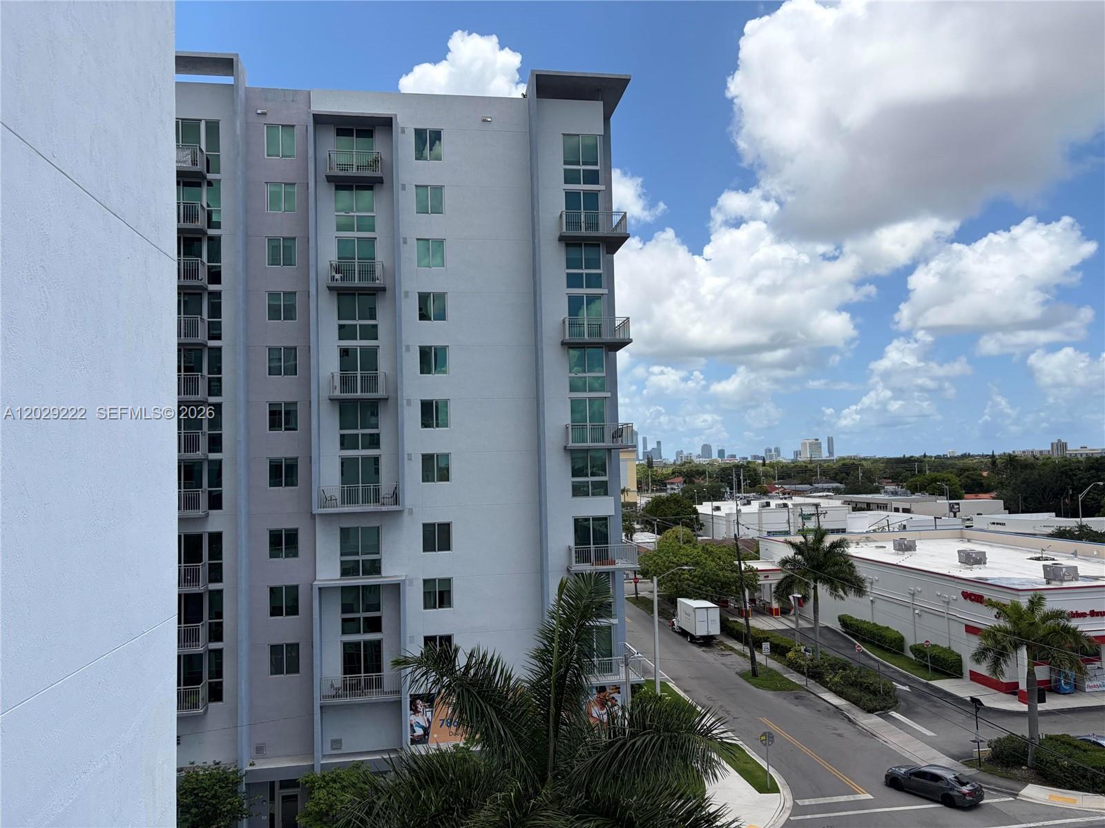 Beautiful Condo strategically located just 7 minutes south of the airport at the entrance of Coral Gables, one of the most iconic and vibrants neighborhoods in Miami.
 Just a walk away from Miracle Mile, Merrick Park Shoppes, the brand new Inter-Miami FC Stadium, Magic City Casino and so much more. 
 Publix, Sedanos and 24 hrs CVS across the street. Amazing views of Coral Gables and Miami downtown from a 6th floor. Imagine yourself just sitting at the balcony enjoying your favorite drink and watching the fabulous panorama. 
 A beautiful 4th floor pool, gym and deck will make your days unforgettable.
 With 2 Assigned Covered Parking Spaces this is a magic place where all your dreams may come true.