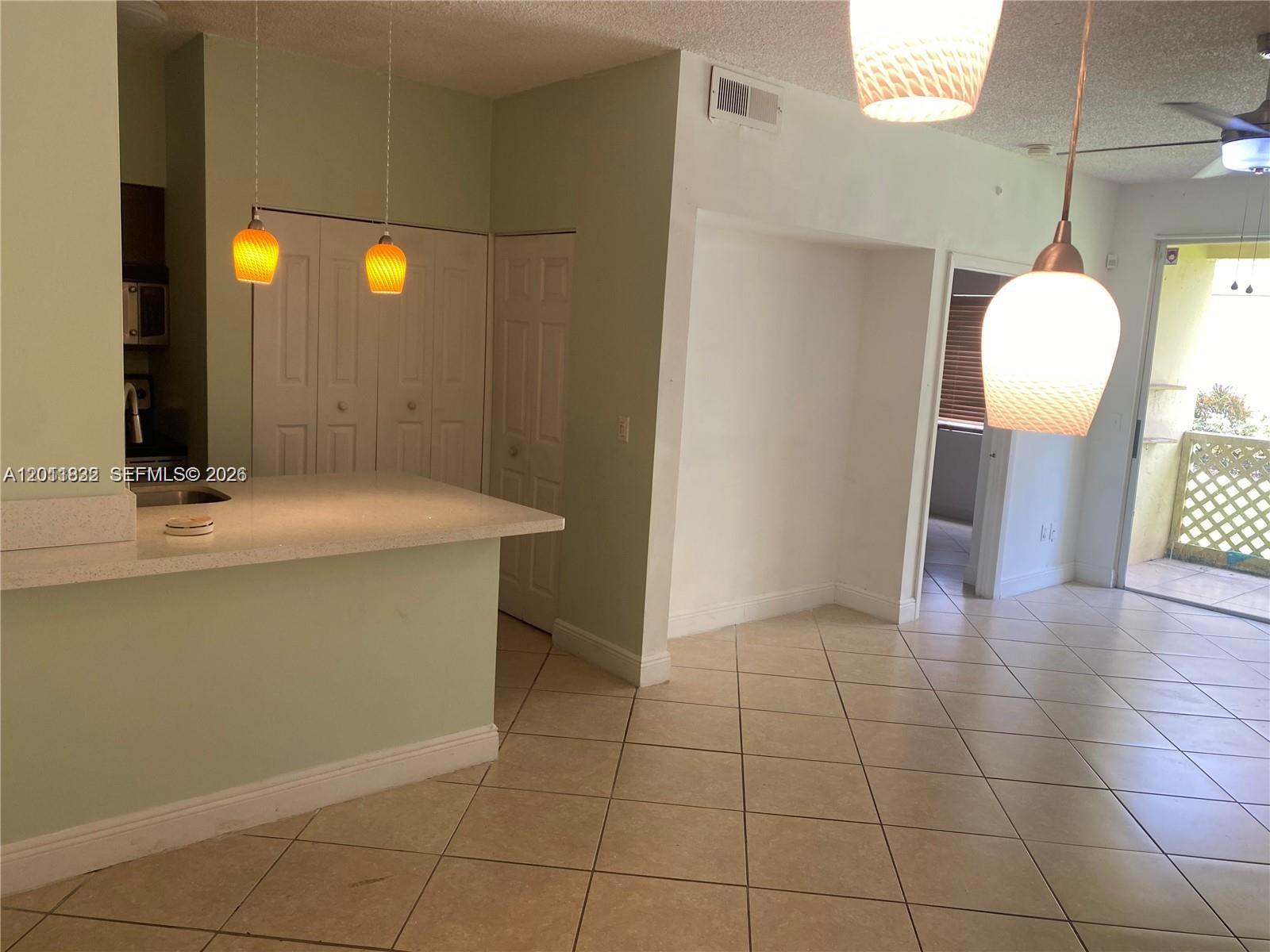 Beautiful first-floor apartment in the central area of La Hacienda Country Club. This 2 Bedrooms/2Bathrooms unit has a kitchen with quartz
countertops and Stainless Steel appliances. Washer and Dryer in the unit. Tiled throughout.
  The community includes the pool and jacuzzi, gym, security, volleyball and tennis court, car wash area,
conference room at the clubhouse, and a kids' playground, water is included