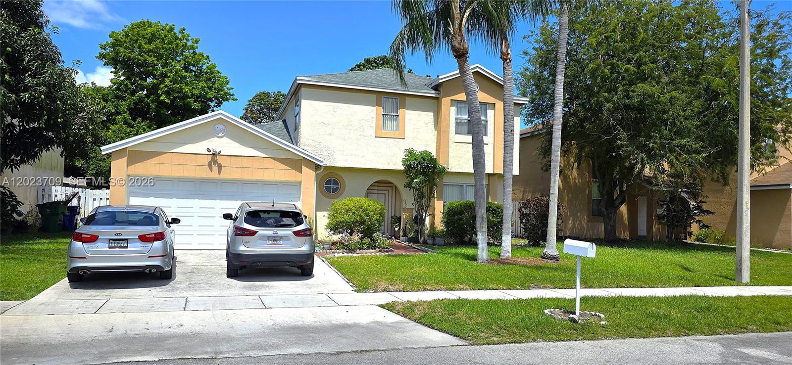 Seller Motivated 3/2 and half home in River Run Community. Spacious living and Dinning area. Space for 4 parking  and 2 car garage space. Quiet Neighborhood located in the heart of Miramar. Close to City Park and conveniently located near schools, Shopping Center. This is an As Is purchase with Seller credit for buyer closing cost. Very low HOA fees. The house will need little TLC or Updates. Seller willing to listing to reasonable offers but no low ball. Home qualify for Zero money down purchase for qualify buyers. Roof was replaced 2023 and the AC is only 5 years old. Fruits trees in the back yard.