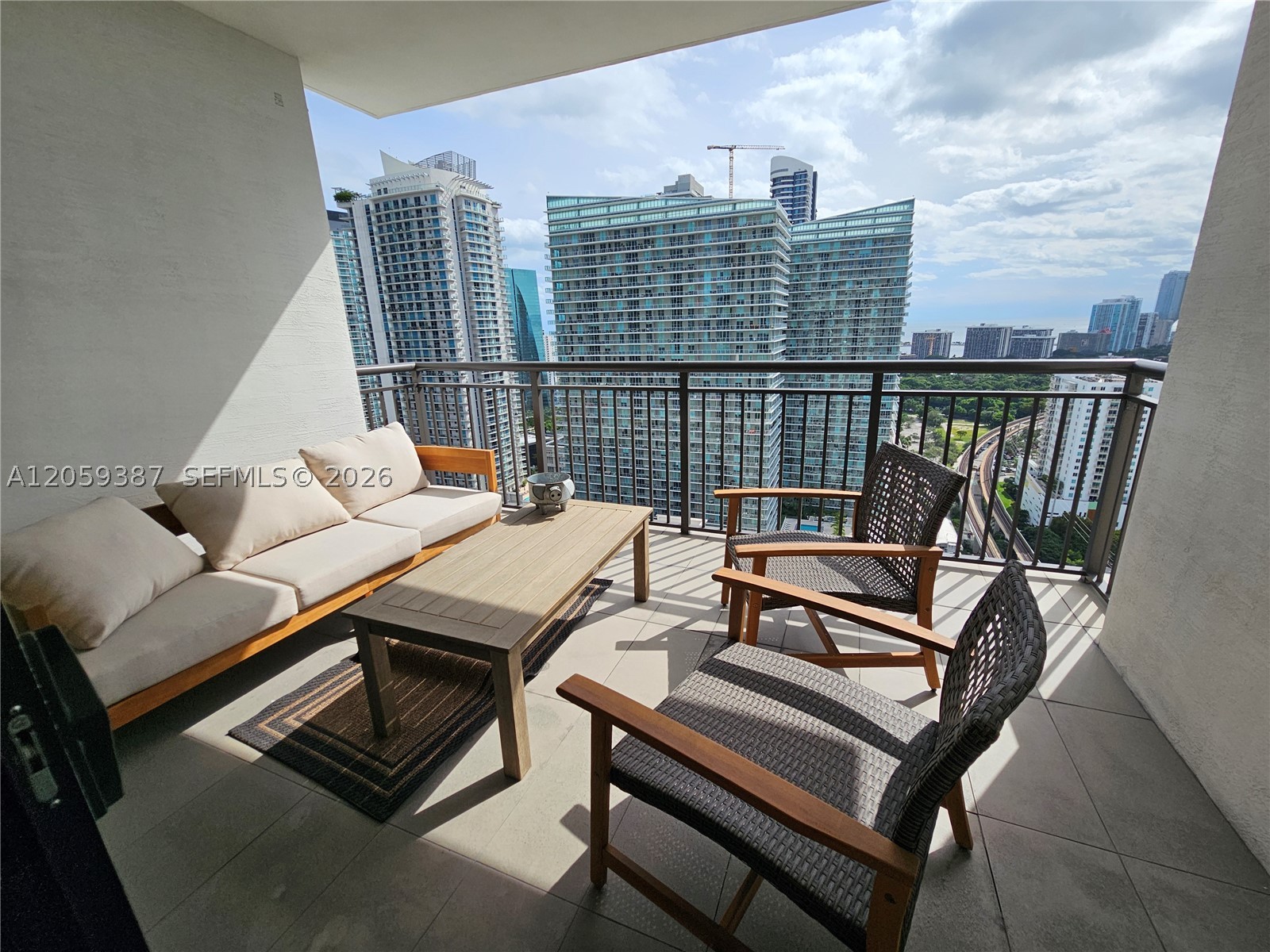 Experience elevated living in this beautiful, spacious 2-bedroom, 2-bath residence at Nine at Mary Brickell Village. This bright, open-concept home features a modern kitchen with ample cabinetry and storage, in-unit laundry, a generous walk-in closet, and a private balcony with breathtaking Miami skyline and partial water views. The unit also includes one assigned garage parking space. Residents enjoy an exceptional collection of resort-style amenities, including a pool deck with cabanas and BBQ areas, a state-of-the-art fitness center, a yoga studio, a resident lounge, a children's playroom, a business center, a party room, 24-hour concierge service, and secure access.
Located in the heart of Brickell, just steps from Mary Brickell Village, Brickell City Center, Publix, Metromover, Metrorail, and some of Miami's finest restaurants, cafés, shopping, and nightlife. Investor-friendly building allowing a minimum 30-day lease, up to 12 times per year, making it an excellent opportunity for both end users and investors.