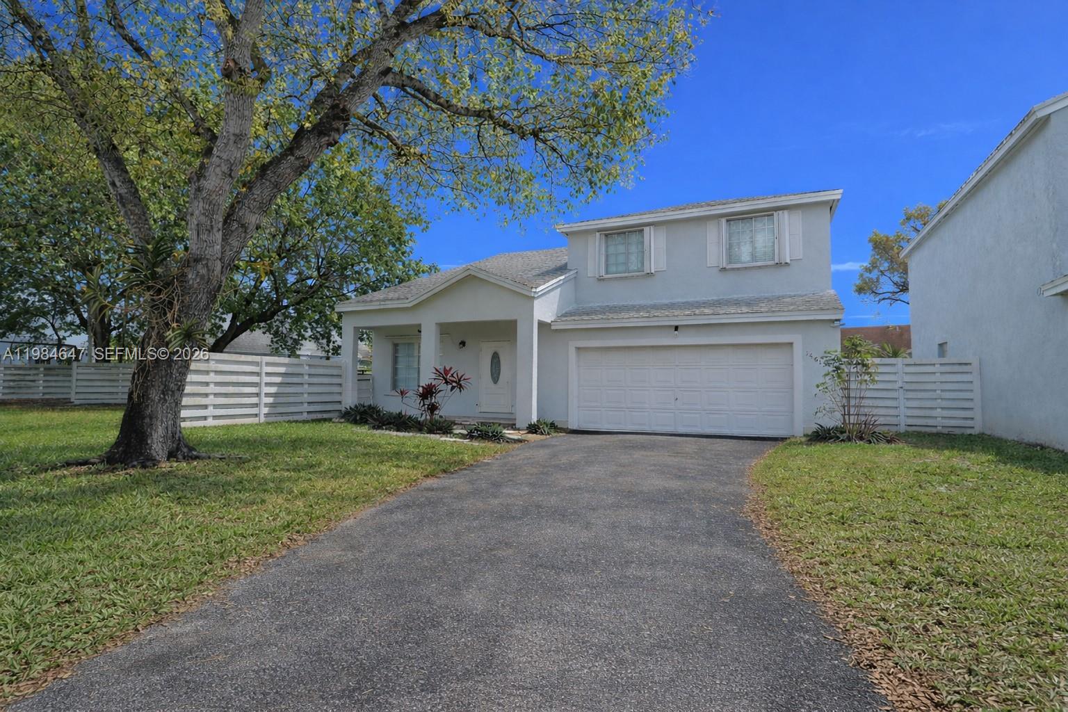 Welcome to your new home in the heart of Country Walk! Nestled on a quiet, low-traffic cul-de-sac–style street. This spacious home features 4 bedrooms and 2.5 bathrooms. A key highlight is the additional first-floor bedroom, perfect for guests, in-laws, or a home office. With over 2,000 square feet of living space on a 6,100 Sq. Ft lot, plus a 2-car garage and a long driveway. The kitchen is equipped with new appliances. Located in the desirable Lakeside section, this home offers the perfect blend of space and functionality. Don’t miss the chance to turn this into your dream home. Schedule your private showing today!
