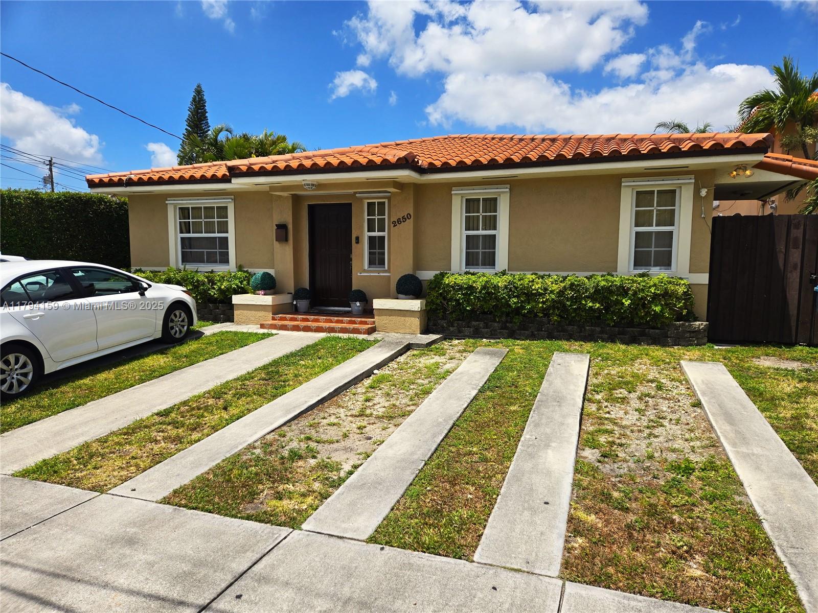 Centrally located Duplex unit between Brickell and Coral Gables,,, Back unit available, 3 Beds + 2 Baths,,, Ceramic tiles/floor,,,high eff, A/C unit,,, Large patio with storage/shed and wood deck with covered area,,, 2 parking spaces on premises,,, Full size washer & dryer inside,,,Eat-In kitchen with Open living areas,,,**(BROKER/AGENTS read broker's remarks)**