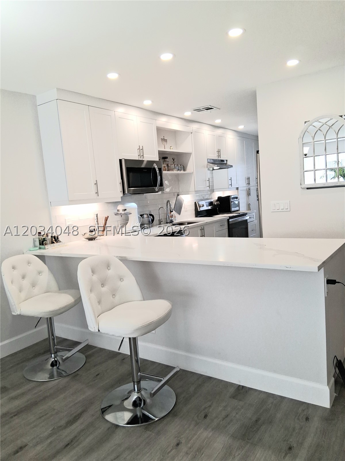 Corner Unit! Enjoy the ultimate resort-style lifestyle in this stunning, move-in-ready corner condo. Completely updated, it features a brand-new kitchen boasting premium granite countertops and sleek, new stainless steel appliances. Convenience is key with an in-unit washer and dryer, and ultimate peace of mind comes from brand-new impact windows throughout. Located just steps from your dedicated parking space and the vibrant clubhouse, this unit is a true gem. This condo is 55 Community but your kids 18 years old and up allowed to live with you.
Can be rented after 18 months from the purchase day.
Service pet allowed. The monthly HOA fee covers it all: water, landscaping, parking, high-speed internet, cable with HBO, and access to luxury amenities including 2 pools, jacuzzi, saunas, a fitness center, a billiard room, and a library. Just bring your toothbrush! Seller is willing to sell unfurnished with negotiable price.
No special Assessments