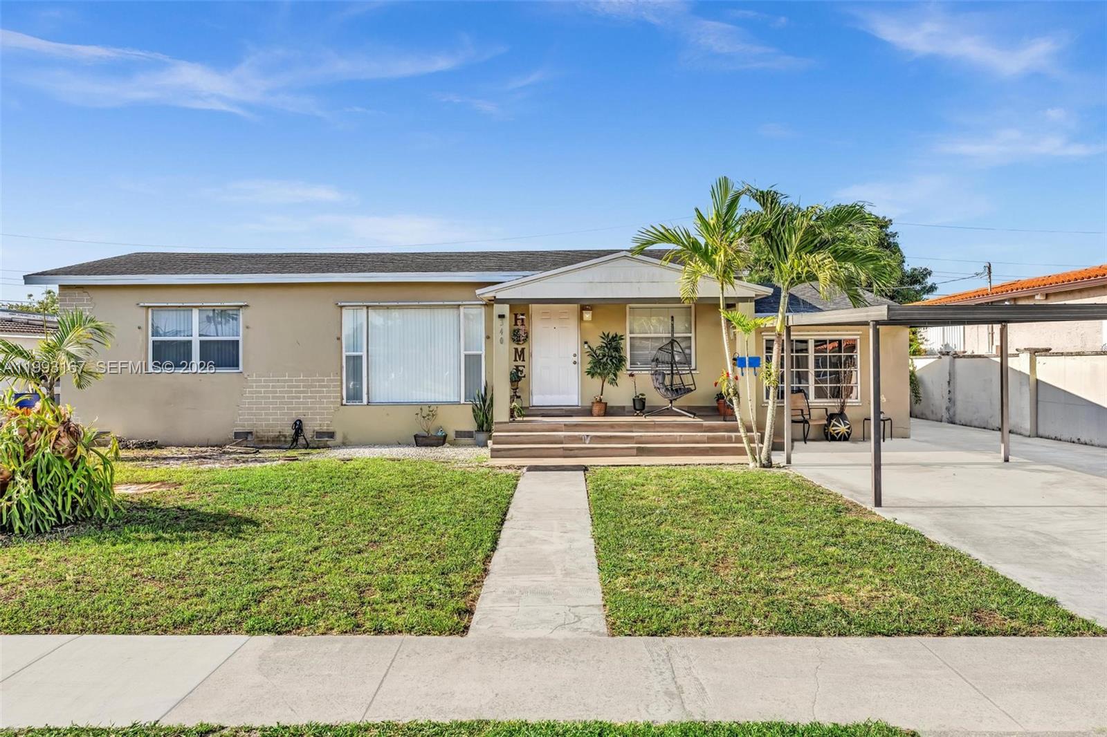 SPECTACULAR 5 BEDROOM HOME IN THE DYNAMIC CITY OF HIALEAH. THIS PROPERTY HAS MUCH SPACE FOR THE ENTIRE FAMILY. VERY NICE AND SPACIOUS KITCHEN TO COOK FOR THE WHOLE FAMILY. ALSO ENJOY A HUGE FAMILY FLORIDA ROOM FOR THE BEST FAMILY TIME OR FOR ENTERTAINING WITH FAMILY AND FRIENDS. SELLER WILL CONTRIBUTE $10,000 TO BUYERS CLOSING COST. COME OVER AND VISIT!!