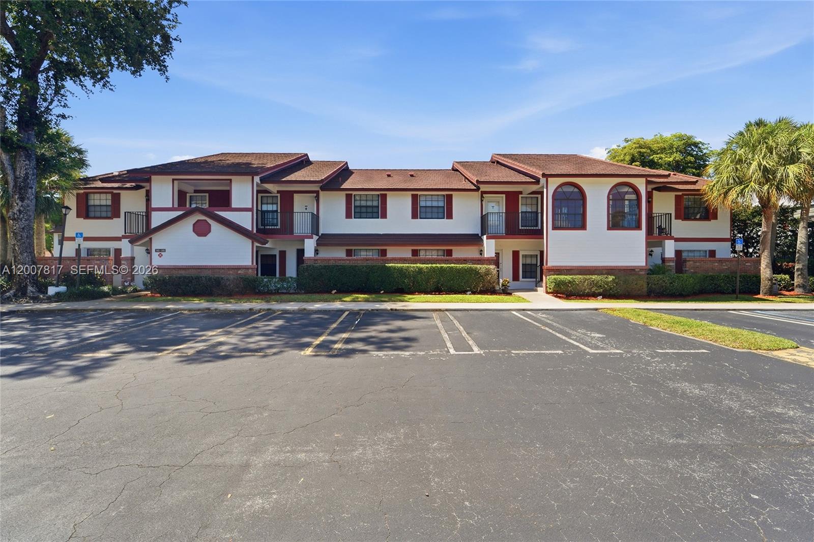 Opportunity Knocks! 2 bedroom, 2 bath second floor condo located in the heart of Coral Springs! This bright and well maintained unit features a comfortable layout with plush carpeting in the living areas and bedrooms, complemented by tile flooring in the kitchen, hall and bath areas. The primary suite offers a walk-in shower, while the second bathroom includes a tub/shower combination. Enjoy the convenience of an in-unit washer and dryer and a kitchen equipped with stainless steel appliances.
Ideally situated in a prime location within walking distance to restaurants, hospitals, library, shopping, banks, and houses of worship. The community is well-maintained, with buildings currently being freshly painted, and a charming park just around the corner. A fantastic opportunity for easy, low-maintenance living! Truly a must-see! Small pet allowed. Renting after a year owned.