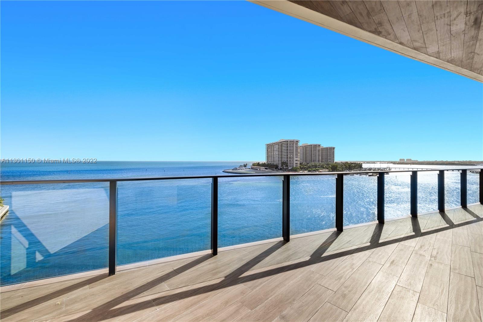 For those that value the unique this is a rare opportunity to live in the best Penthouse residence at The Fairchild Coconut Grove. Spanning over 3200 sqft., this four bedroom, five and a half bathroom plus service quarters, offers sprawling southeast water views from all its rooms. One of the few units that offers almost 13 feet of ceiling height with floor to ceiling windows. This residence has several custom upgrades including custom floors, Poliform closets through-out, Crestron lighting/AC system, storage unit, and parking for three cars. The Fairchild is a full service building with Concierge, Porter, Valet parking, full gym/spa with hammam, roof-top pol with cabanas, summer kitchen with grill area, and outdoor cinema. Includes one private boat slip.