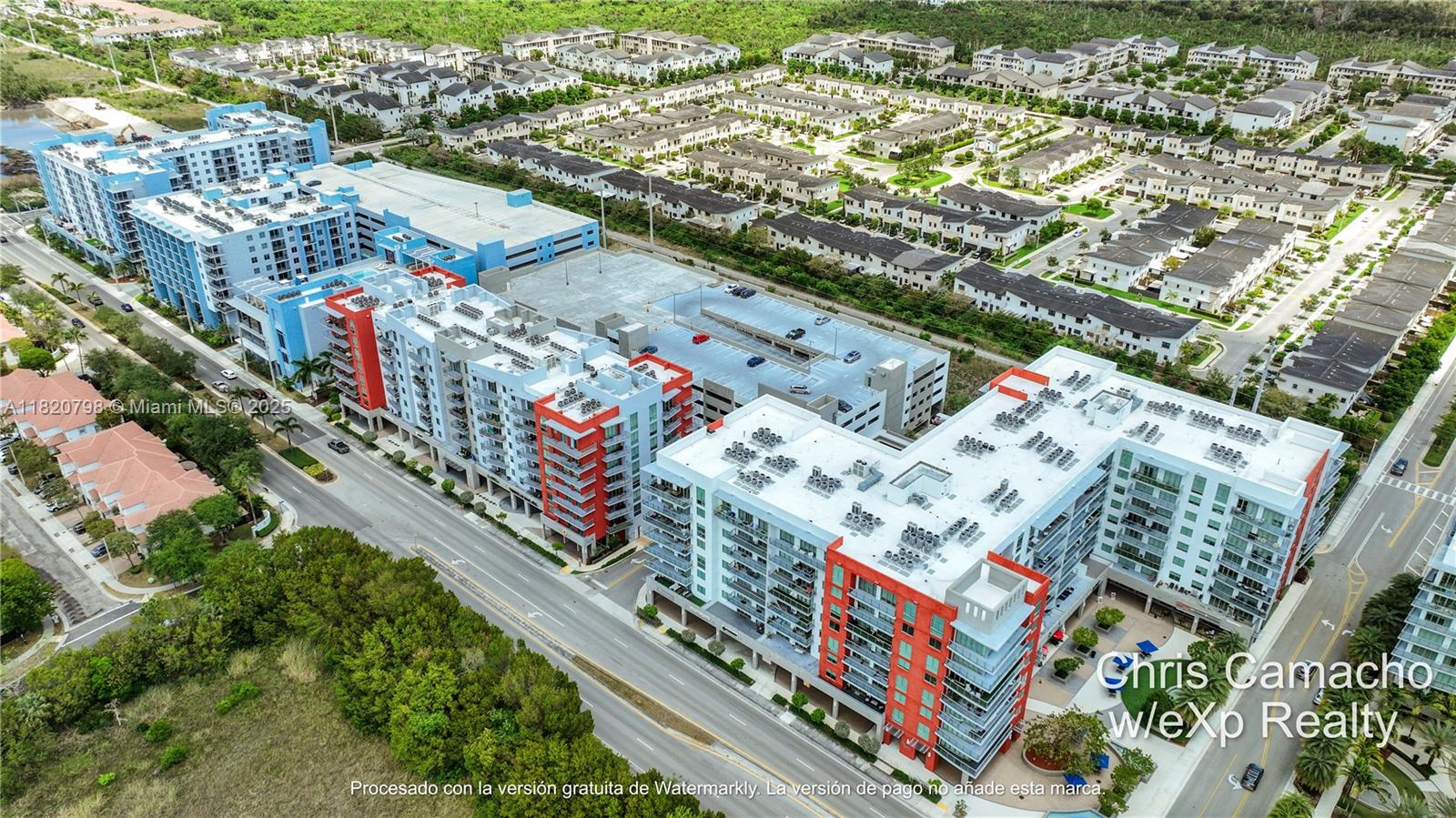 Experience elevated living in this stunning 1-bedroom plus den, 2-bath penthouse at Midtown Doral. This residence offers expansive ceilings, contemporary finishes, and an open-concept layout designed for comfort and style. The den is perfect for a home office or guest space, and the modern kitchen features premium appliances and sleek cabinetry. Enjoy resort-style amenities including a fitness center, pool, sauna, and clubhouse. With assigned parking and proximity to top schools, major highways, and Miami International Airport, this is urban convenience at its finest. The unit is available.

Sold by Chris Camacho group