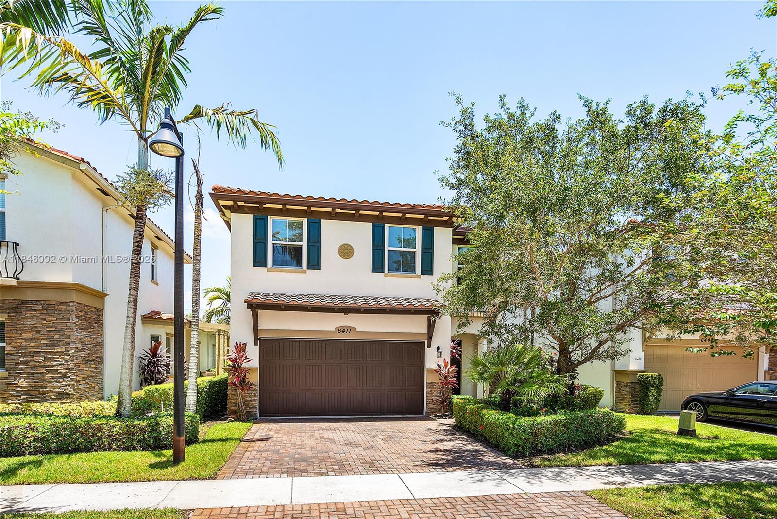 Beautiful home in Davie's Osprey Landing Development! This 4 bed 2.5 bath home features an open concept layout complete with high ceilings and tile flooring throughout the main floor. The spacious living room is full of natural light and opens into the oversized kitchen, boasting a massive breakfast bar, granite countertops, and stainless steel appliances. Upstairs are 3 well appointed bedrooms, loft space, spacious laundry room, and a hall bath complete with a tile walk in shower and double vanity. The large primary suite features a large walk in closet and oversized bathroom with a tile shower, soaking tub, and double vanity. The amenities of this home continue outside where the covered patio makes the perfect spot to enjoy the fenced in back yard. Schedule your showing today!