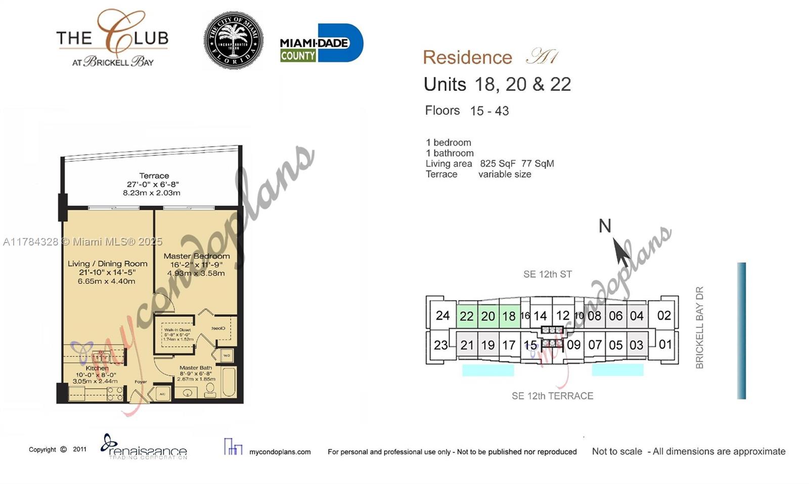THE CLUB AT BRICKELL BAY - Residential Lease