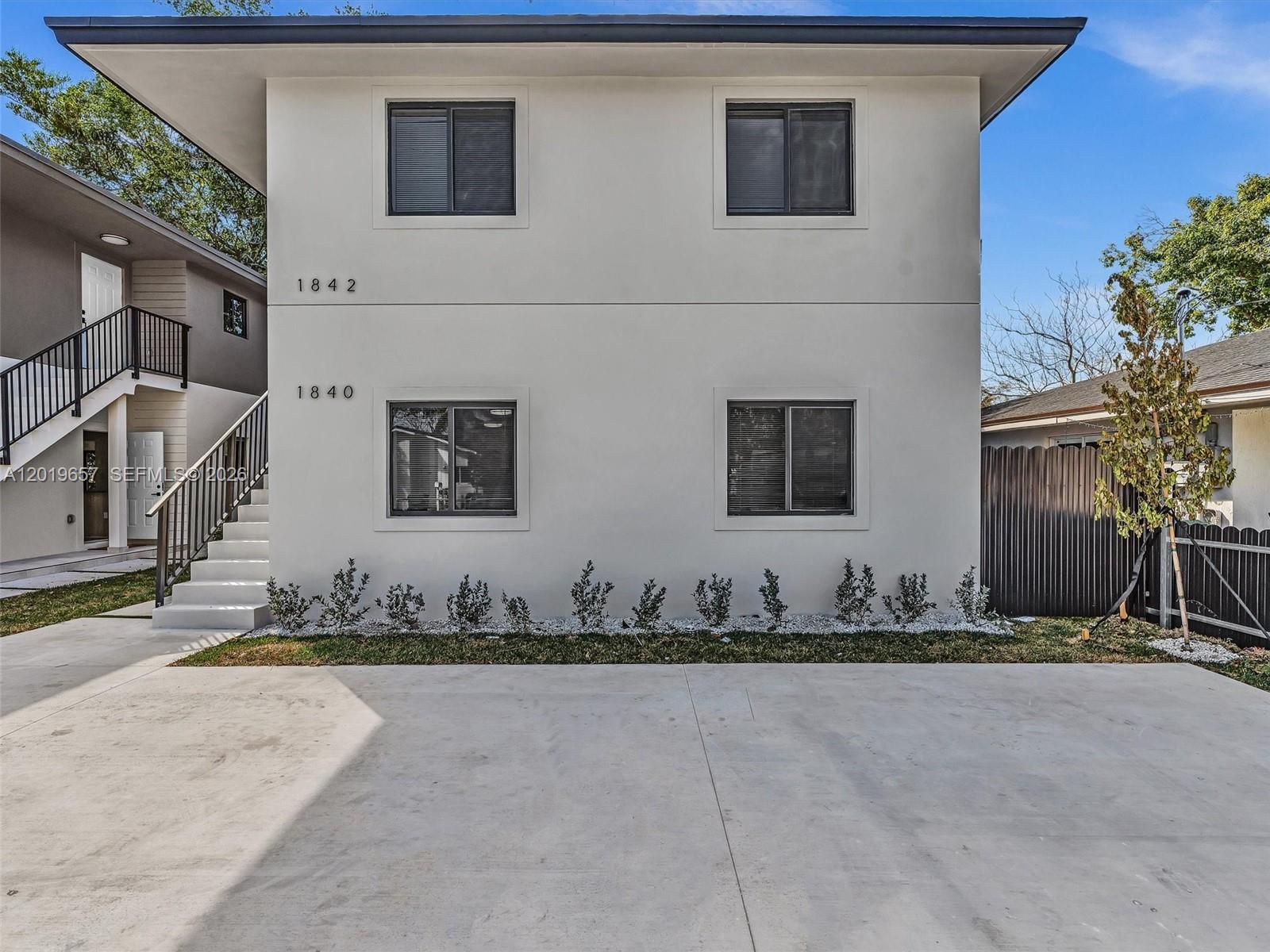 Beautiful NEW CONSTRUCTION Duplex! Central location minutes from Brickell, Downtown, Wynwood, and Miami Beach. AIRBNB/ Short Term Rental APPROVED! Property consists of two 3-bedroom/2-bathroom units with modern finishes, each unit with their own tankless water heater & laundry closet. Impact windows greatly reduce cost of insurance! 2 parking spaces per unit! Rent out for a great return, or live in one unit and rent out the other for additional income. Property features new stainless steel appliances. Can't get any more hassle-free than new construction! Call for inquiries! Realtors, please scedule showings via ShowingTime.