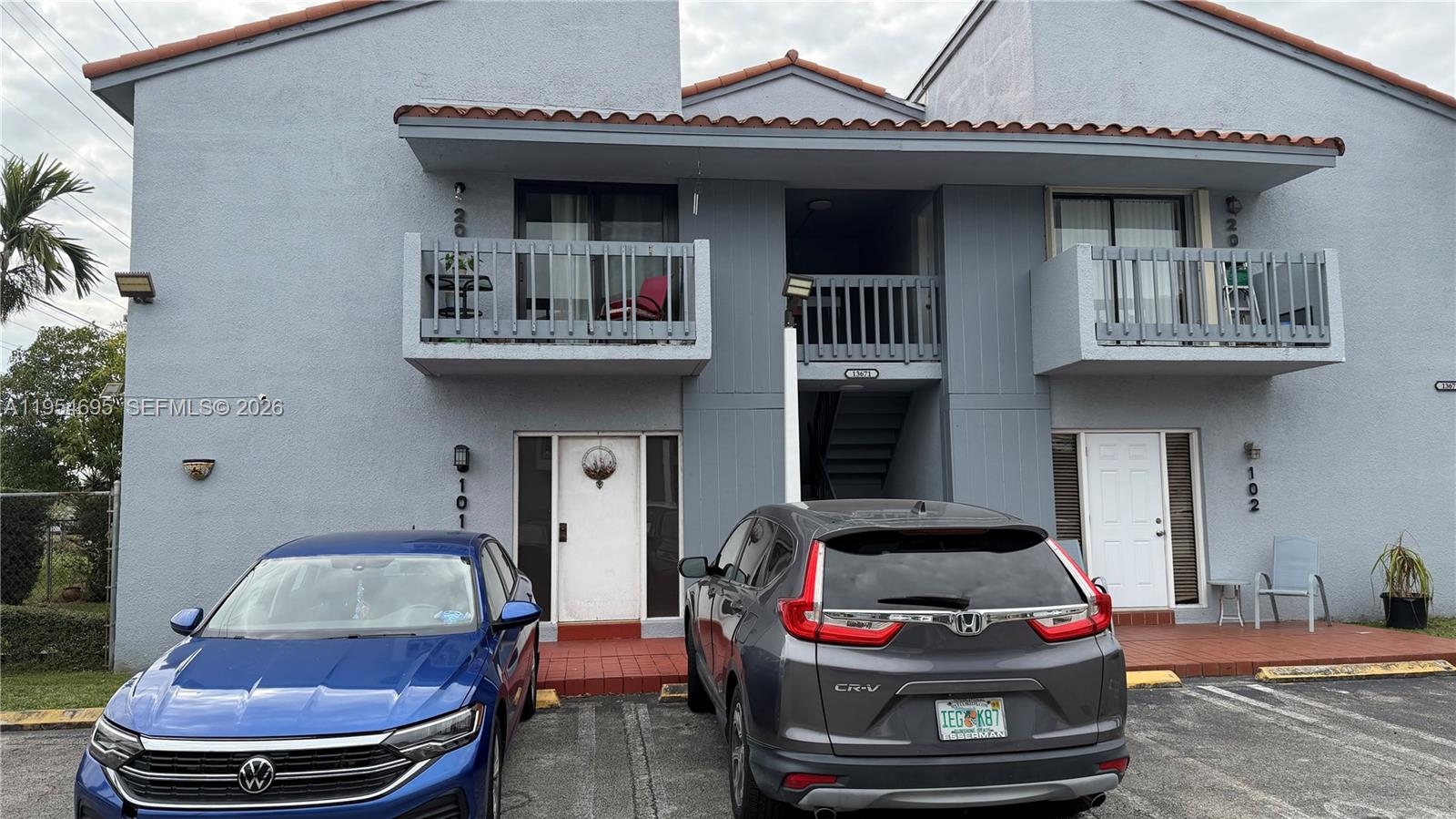 Well-maintained second-floor condo located in the desirable Treasure of Kendall community. This spacious Unit 201-1 offers a functional layout with updated bathrooms and plenty of natural light throughout. The apartment is in very good condition and includes two assigned parking spaces for added convenience. The front door and the sliding door being hurricane impact, all the windows having shutters, a storage closet in the living room, and an attic space for more storage.
Enjoy a quiet residential setting while being just minutes from shopping centers, restaurants, parks, and public transportation, with easy access to major roads and the Dadeland South Metrorail station.
THE ASSOCIATION HAS RESERVES 
An excellent opportunity to own a comfortable apartment  in the heart of Kendall. Easy to show—schedule your appointment today.