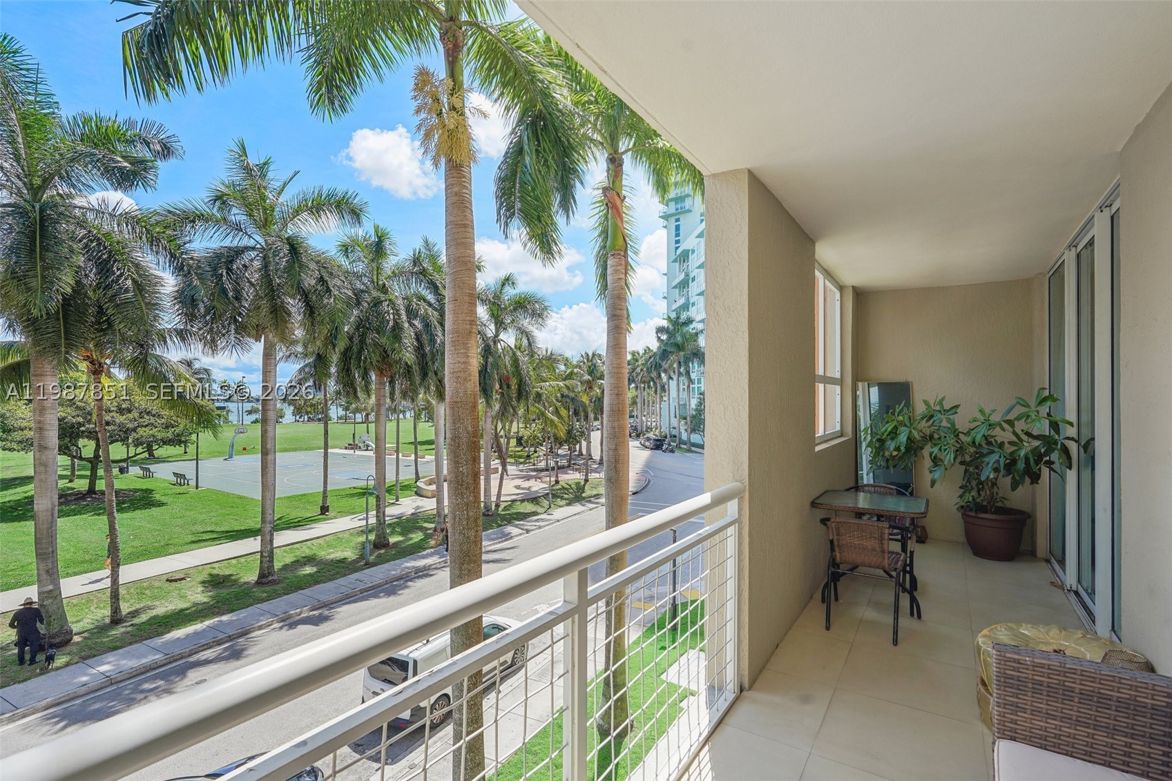 One of the largest 2 bedroom/2 bath  (1258 sq ft)  layouts with rare double balcony directly facing Margaret Pace Park in Cite Condominium.  Bright split bedroom layout with great natural light and generous living space.  Enjoy a unique indoor-outdoor feel with lush green views and easy access to the park and bay.  Prime Edgewater location just minutes to Midtown, Design District, Wynwood, Downtown, Metro-Mover, I-95, Brickell, Miami Beach, Airport.  Pet friendly, full-service building with pool, jacuzzi, 24/7 concierge, valet, gym and security.  Seller will pay special assessments at closing!