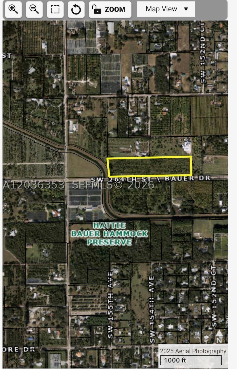 10 ACRES ZONED AGRICULTURE. THE PROPERTY IS FENCED. THE AREA IS A PRIMARILY AGRICULTURAL AREA INCLUDING FRUIT GROVES, PLANT NURSERIES, AND ROW CROPS, WITH RESIDENCES THROUGHOUT THE AREA. PERMITTED USES ARE AS SPECIFIED BY ZONING LAW. PRIME LOCATION ON PAVED ROAD. CLOSE TO ALL AMENITIES. EASY ACCESS TO US 1 , TURNPIKE, FLORIDA KEYS AND MIAMI. PROPERTY IS CURRENTLY OVERGROWN WITH BRUSH AND OLD PALMS