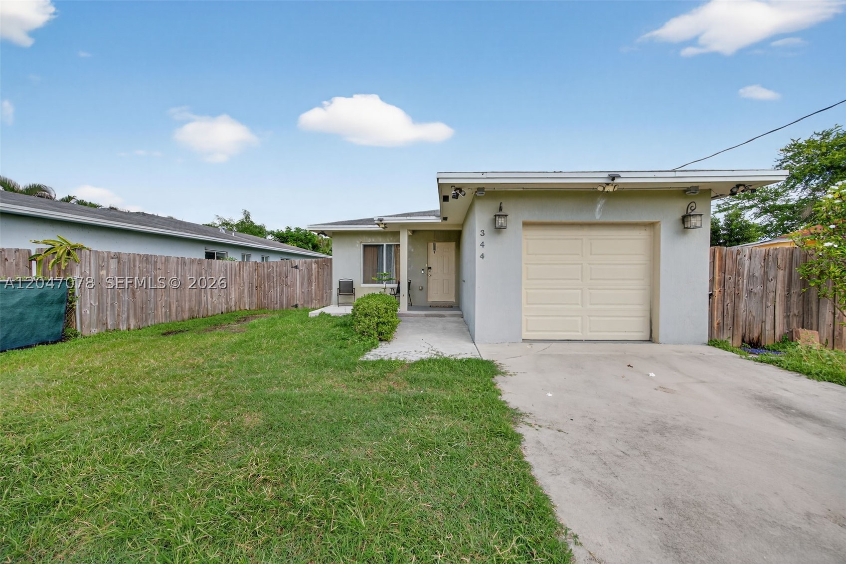 Step into this move-in-ready home, built in 2018 and designed for modern living, featuring 4 spacious bedrooms, 3 full baths, and a large laundry room. An open living/dining area flows into a bright kitchen with stainless steel appliances. Impact windows and quality finishes add durability and peace of mind. The garage has been converted into a studio with a private entrance—flexible for guests, a home office, or potential rental. Driveway parking fits multiple vehicles. Easy access to US-1 and the Turnpike, minutes to shopping, dining, and the gateway to the Florida Keys and Everglades