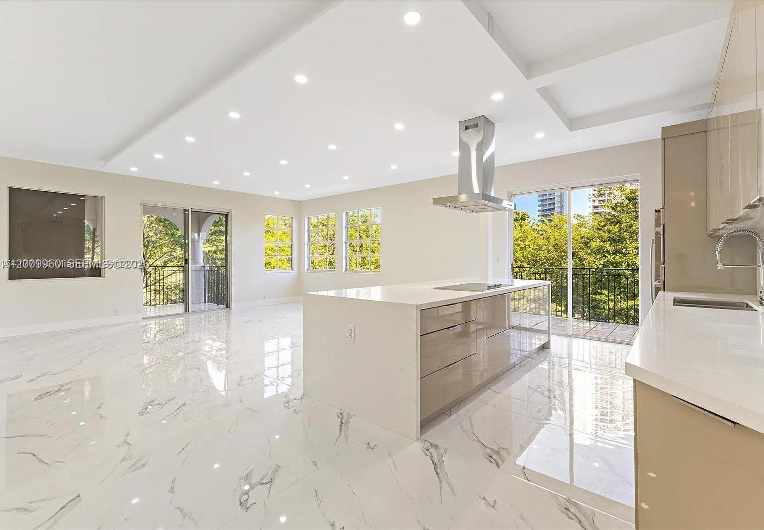 Beautifully remodeled 3BR/2BA residence in the prestigious Mediterranean Village at Williams Island. This stunning home showcases a bright open layout, elegant Italian flooring, a custom designer kitchen with high-end appliances, and spa-inspired bathrooms with refined modern finishes. Spacious bedrooms, generous closets, and oversized bathrooms deliver both comfort and functionality.

Convenient garage parking located right by the elevator, with semi-private elevator access shared with only one other residence. Brand-new balconies are currently being redone, enhancing your outdoor space for relaxing or entertaining.

Williams Island offers an unmatched resort-style lifestyle with world-class amenities including a private marina, 27,000 sq. ft. spa and fitness center, 15 tennis courts, 4 pickleball courts, 2 padel courts, multiple resort-style pools, walking paths, shuttle service, children’s playground, kayak station, soccer and basketball courts, and the newly reimagined Island Club. Residents also enjoy 4 on-site restaurants, Starbucks, dog park, and courtesy bus service.
