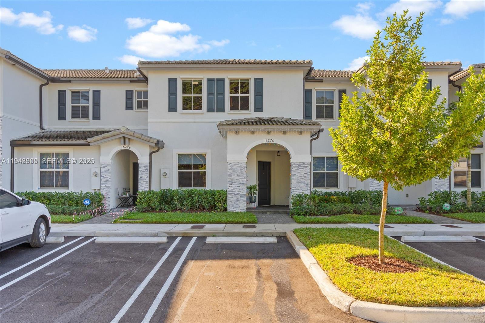 Built in 2023, this upgraded townhouse offers modern style and move-in-ready comfort. Features include upgraded flooring throughout with no carpet, stainless steel appliances, and a custom coffee station in the kitchen. Enjoy a brand-new washer and dryer, an upgraded half bath, and a fully fenced backyard perfect for relaxing or entertaining. Eligible to purchase with as little as 3% down. A nearly new home designed for today’s lifestyle.