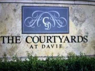 COURTYARDS AT DAVIE CONDO - Residential Lease