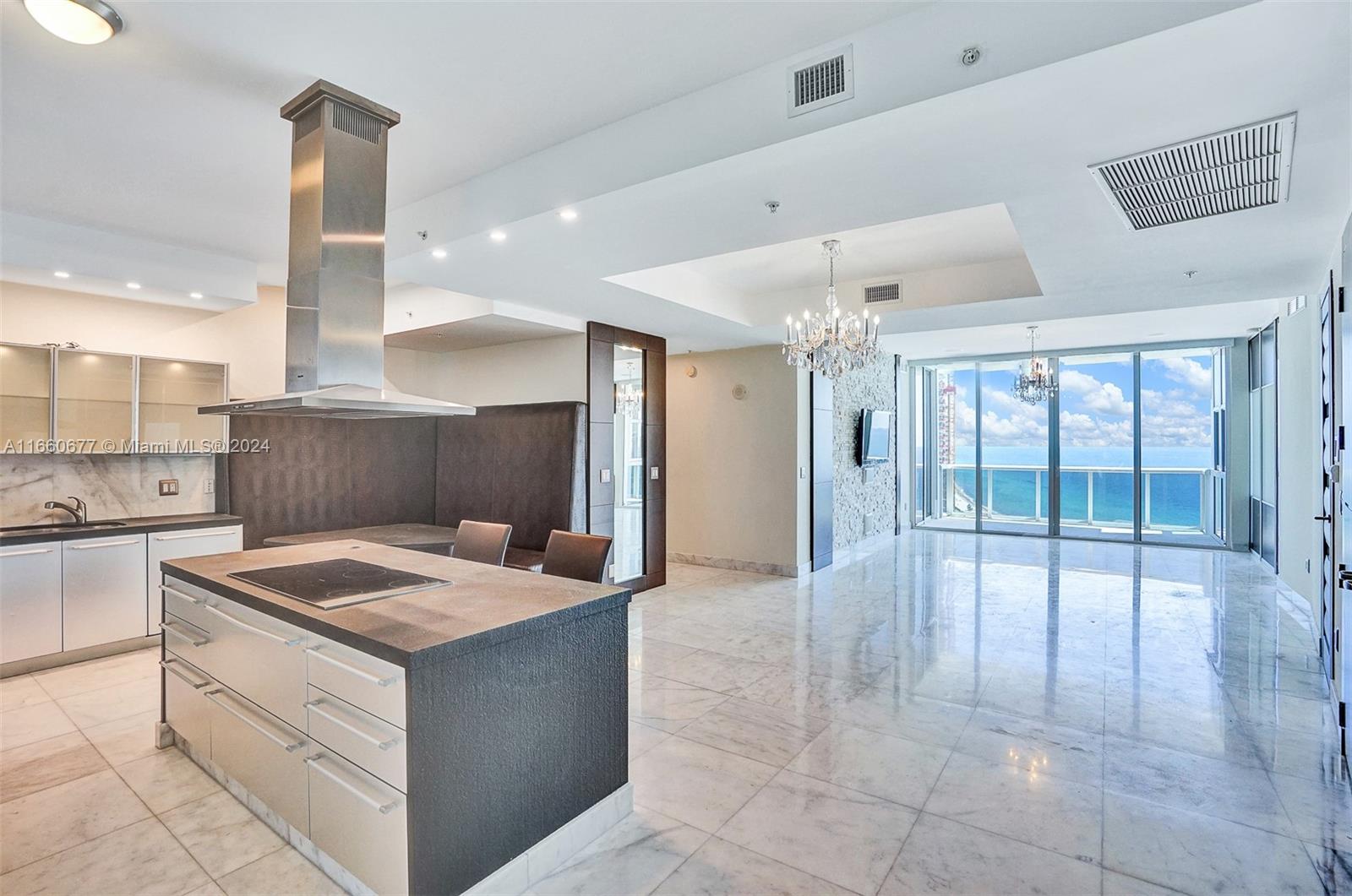 Beautiful spacious 3 bdrs, 3,5 bath with amazing direct ocean views in the heart of Sunny Isles Beach. Price includes ocean front Cabana #25. Stunning kitchen with two ovens, coffee machine and other modern stainless steel appliances. Kitchen has a breakfast/ dining area. Excellent spacious unit in prestigious Trump Royale: SPA, tennis courts, concierge, great territory has many pools, full beach service. Great location: close to both airports MIA/FLL, Aventura Mall, Fort Lauderdale, South beach, Miami downtown, schools, restaurants and grocery stores. The price includes the unit and the oceanfront cabana #25, see the photos. The unit can’t be sold without the cabana. Unit is currently rented until 06.15.2027.