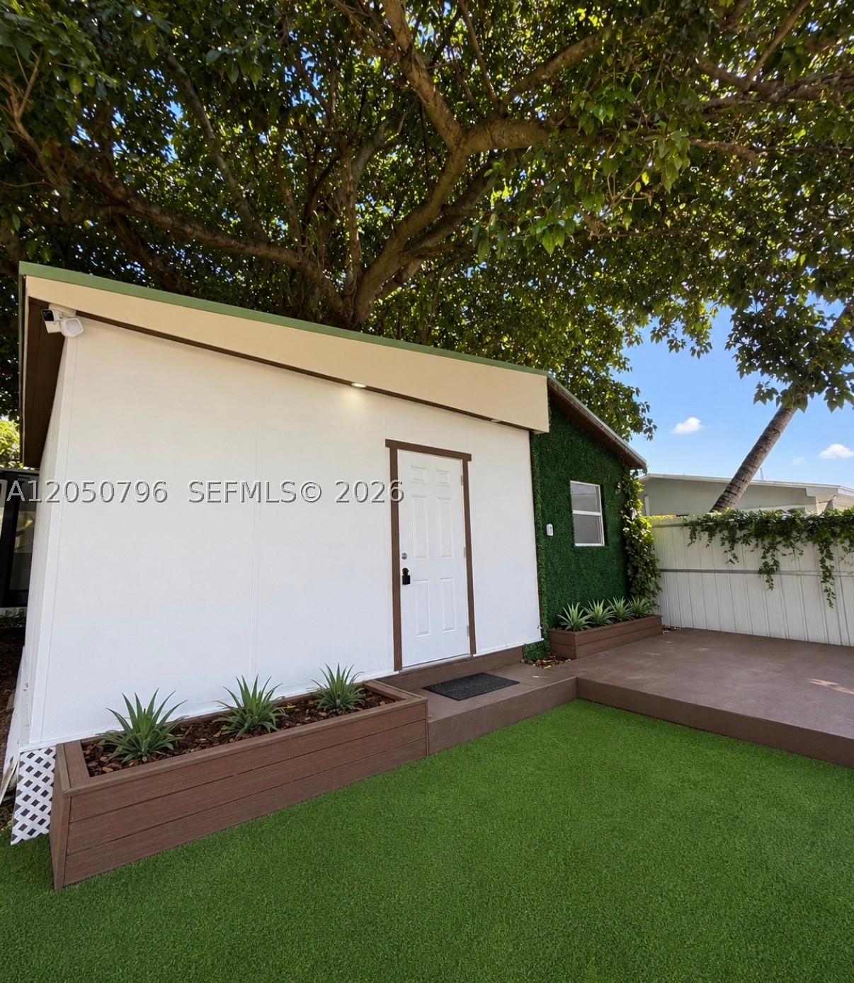 Be the first to live in this newly built, detached 2-bedroom, 1-bath home located behind a triplex with its own private entrance. This modern residence features an open-concept layout, quartz countertops, stainless steel appliances, recessed lighting, luxury vinyl flooring throughout, and a beautifully designed bathroom. Enjoy the privacy of a standalone home with a private outdoor patio, all while being conveniently located near major highways, shopping, dining, and public transportation. Water and electricity are included. Fast approval available. Only first month's rent and security deposit required to move in.