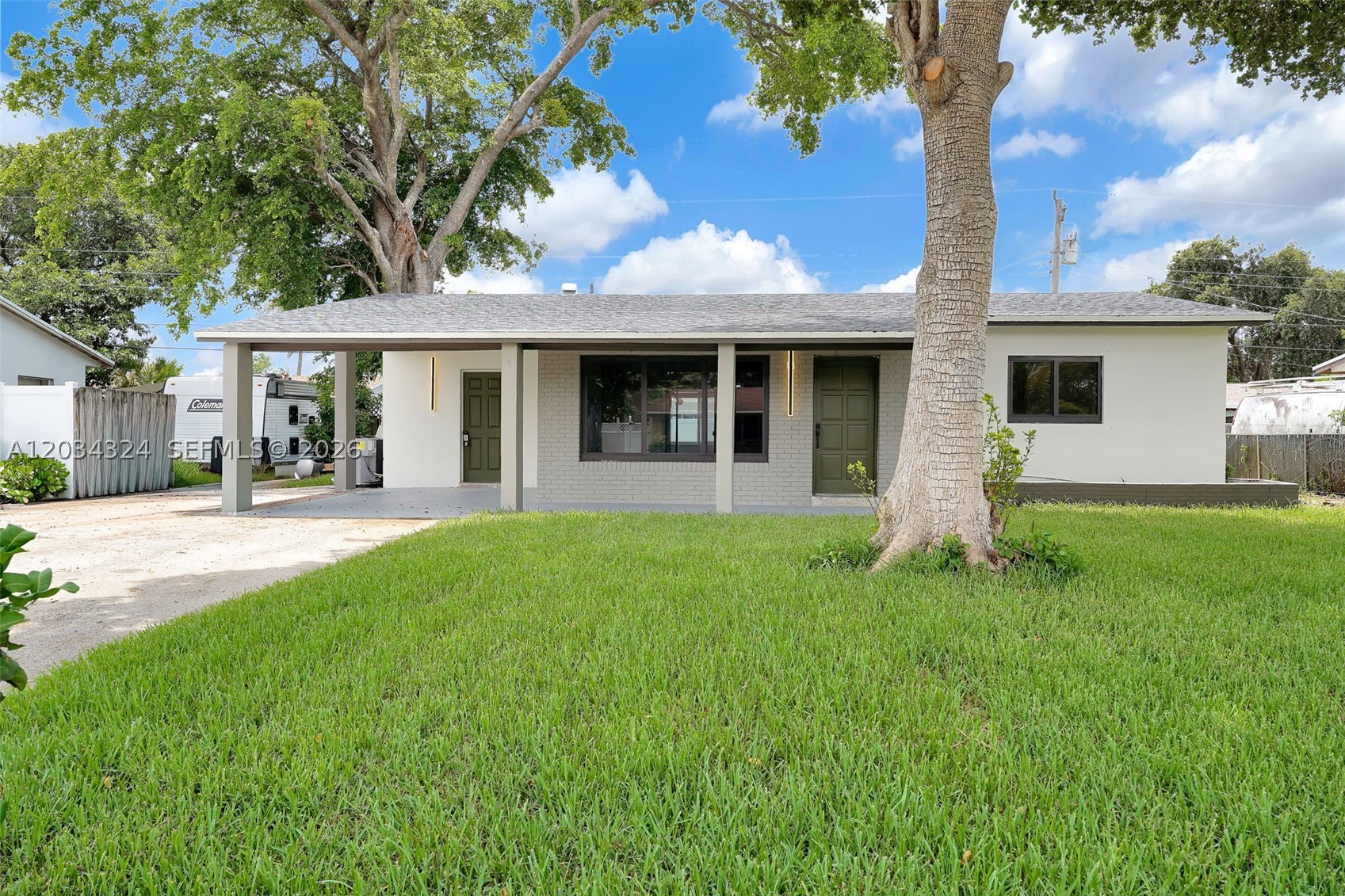 *Professional pictures coming soon *East Pompano Beach single-family home under $500K** just 10 minutes from Pompano Beach, the new Pompano Pier, beach parking garage, Pompano City Centre, shopping, restaurants, and entertainment. This move-in ready 2-bedroom, 2-bathroom home features a Florida room with brand-new luxury vinyl flooring, new kitchen countertops, impact windows, new roof, new PVC fence, carport, and a spacious backyard with room for a pool. Short-term rentals are allowed, making this an excellent opportunity for first-time homebuyers, seasonal buyers, Airbnb/VRBO investors, or anyone looking for a turnkey home in East Pompano Beach. Prime location, strong lifestyle appeal, and no major updates needed—just bring your toothbrush. 

Showings to start on open house saturday 06/20/26