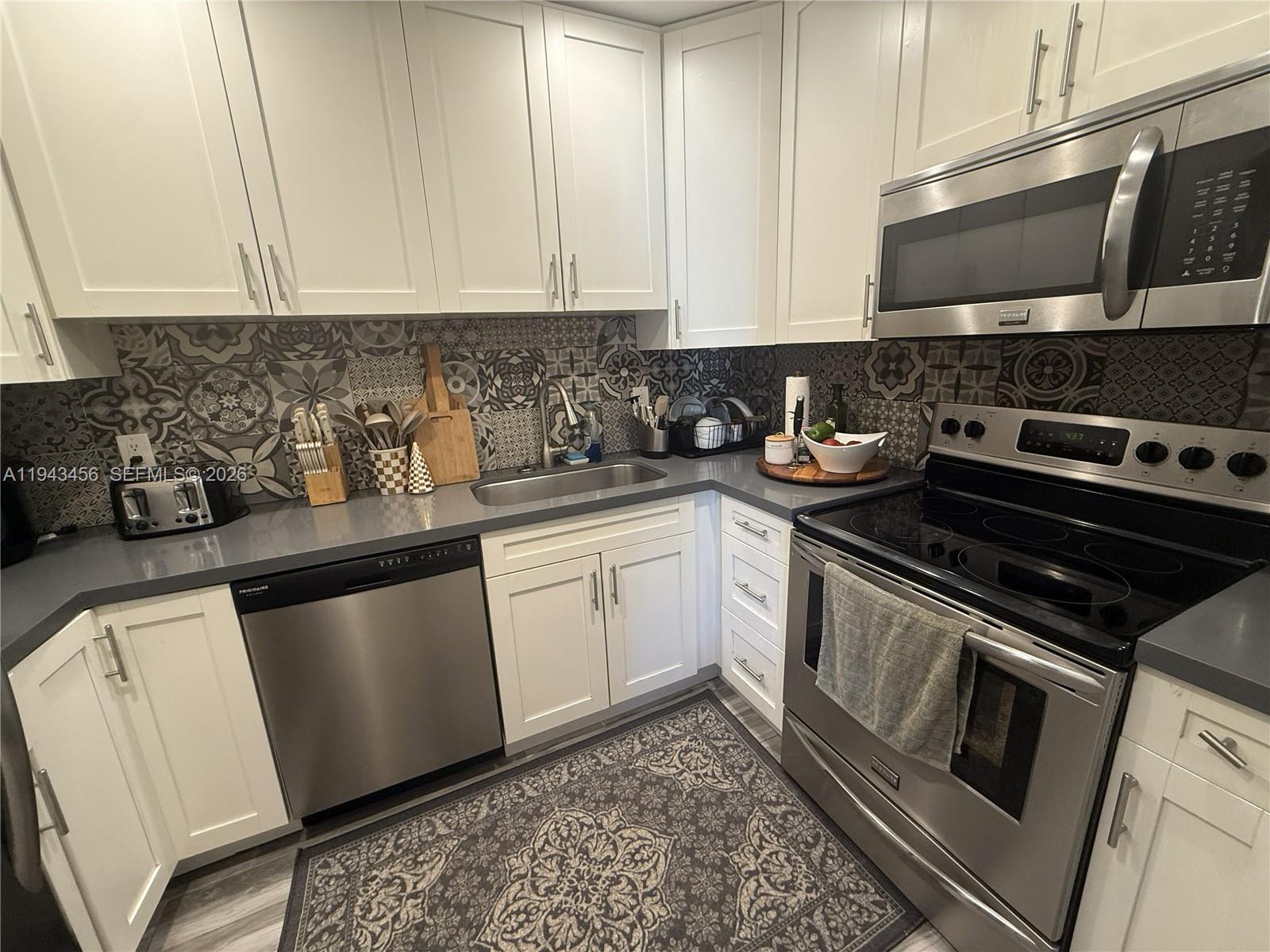 Beautifully remodeled 2-bedroom, 1-bath condo featuring modern finishes throughout. The home offers a stylish updated kitchen with stainless steel appliances, tiled floors, and a comfortable open layout. Centrally located near major expressways and just minutes from Tropical Park, Coral Gables, and South Miami. A perfect opportunity for convenient Miami living close to shopping, dining, and entertainment.