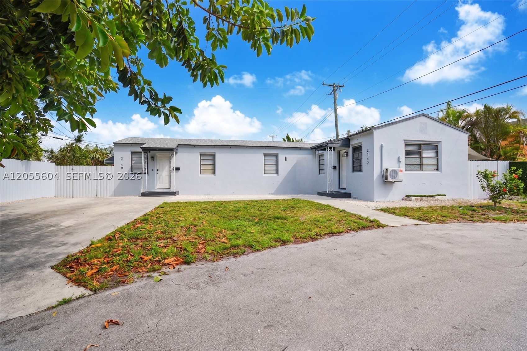 Exceptional investment opportunity in East Hollywood! Ideally located just a short walk from Downtown Hollywood and the ArtsPark at Young Circle, with its popular restaurants, bars, shops, entertainment, and year-round events, this beautifully updated duplex is also just minutes from Hollywood Beach, the Broadwalk, Gulfstream Park, and Fort Lauderdale-Hollywood International Airport. Approximately $45,000 of recent improvements including a new roof (2023), brand-new mini-split A/C systems, fresh interior and exterior paint, new fencing, new appliances, new flooring, and hurricane shutters. Each spacious 1-bedroom, 1-bath unit features double closets, a private fenced backyard, and its own washer and dryer. Situated on a quiet dead-end cul-de-sac with no HOA, the property offers parking for 4+ vehicles, making it ideal for owners, tenants, or guests. One unit is owner-occupied, while the other is leased on a month-to-month basis, with the tenant willing to remain if desired, providing immediate income potential. Whether you're looking to expand your investment portfolio, generate rental income, or live in one unit while renting the other, this is a rare opportunity in one of South Florida's most desirable and rapidly growing locations.
