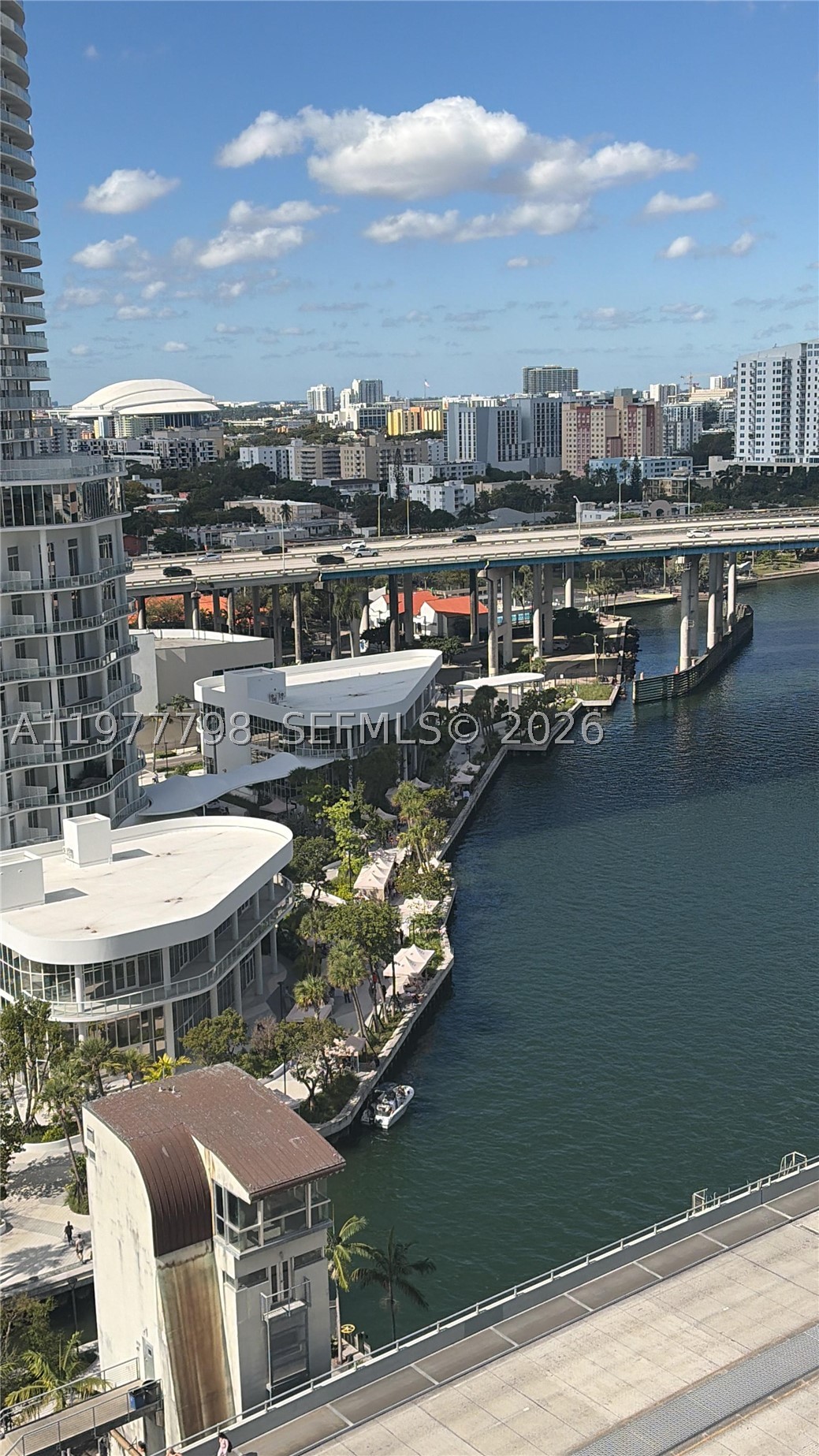 Beautiful, spacious, 1 bedroom 1 ,1/2  bath , unit at Latitude on the River. Gorgeous water and city views! Washer/dryer in unit. Totally renovated, new flooring. Building offers great amenities, gym, spa, pool, business center, activity room, and cable. One assigned covered parking space, valet available, plus a second parking possibly may be leased. Location is super convenient close to Brickell City Centre, Metro station, dining, shopping and entertainment. Rapid association approval.