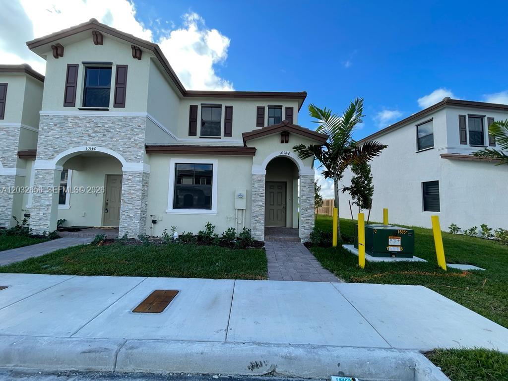 Beautiful corner townhome located in a highly desirable area of Cutler Bay with serene lake views. This spacious property features 3 bedrooms and 3 bathrooms, tile flooring throughout the first floor, and carpet on the second floor. Currently rented for $2,800/month with lease in place through March 31, 2027, making it an excellent investment opportunity with immediate cash flow. Conveniently located near shopping, dining, schools, parks, and major highways.