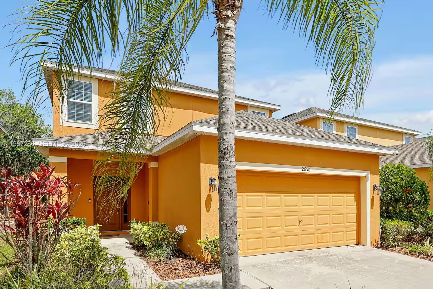 Lease to Own - this is a great opportunity to get into this Spacious two-story pool home located in the desirable Veranda Palms community in Kissimmee. Built in 2014, this well-designed residence offers approximately 2,806 square feet of heated living space and over 3,300 total square feet, featuring 5 bedrooms and 4.5 bathrooms, ideal for primary residence, vacation use, or investment purposes.

The property includes a private in-ground pool, spa, and screened enclosure, as well as a functional layout with generous living areas and natural light throughout. Situated on a low-maintenance residential lot, the home provides comfort and flexibility for both owner-occupants and investors seeking strong rental demand in the Central Florida market.

Conveniently located near major highways, shopping, dining, entertainment, and Orlando’s world-renowned attractions, this property presents an excellent opportunity to own in a high-growth area with proven sales activity within the subdivision.

Showings require advance coordination.
