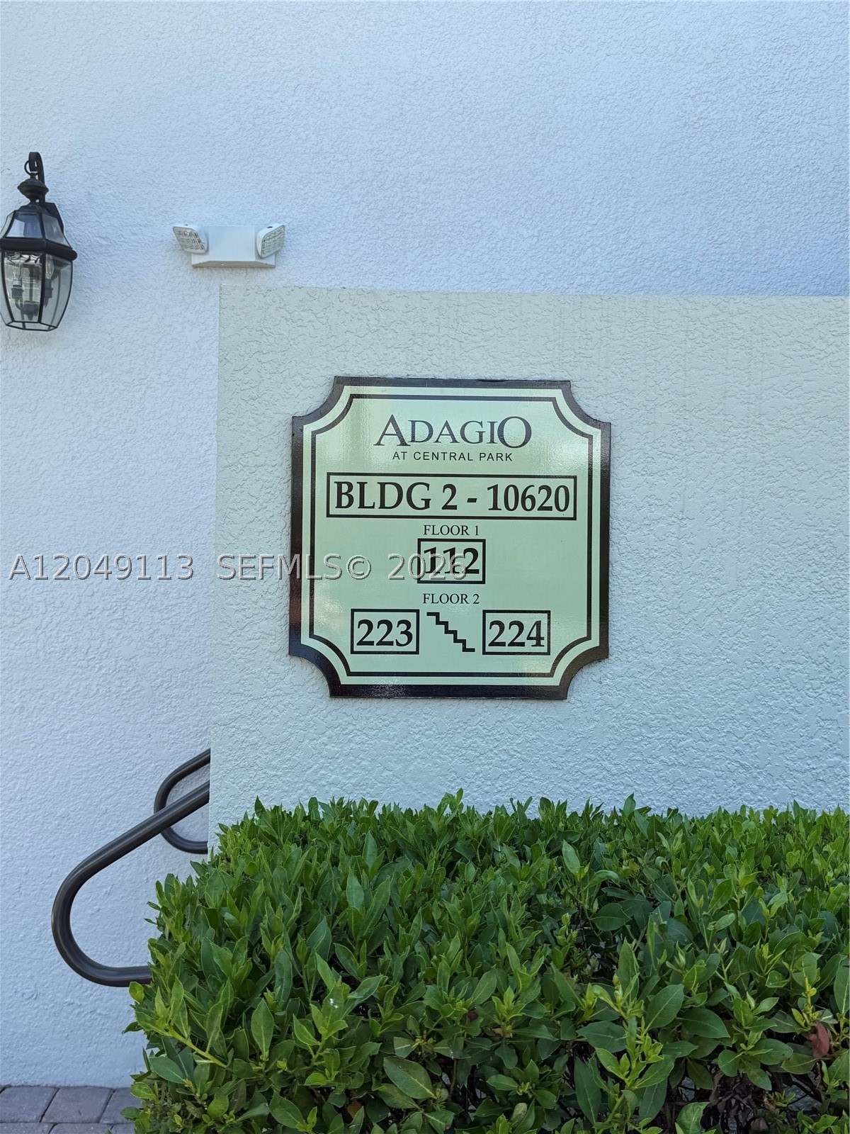 ADAGIO AT CENTRAL PARK CO - Residential