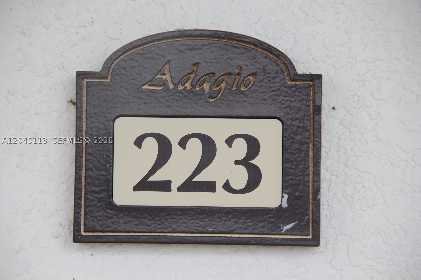 ADAGIO AT CENTRAL PARK CO - Residential