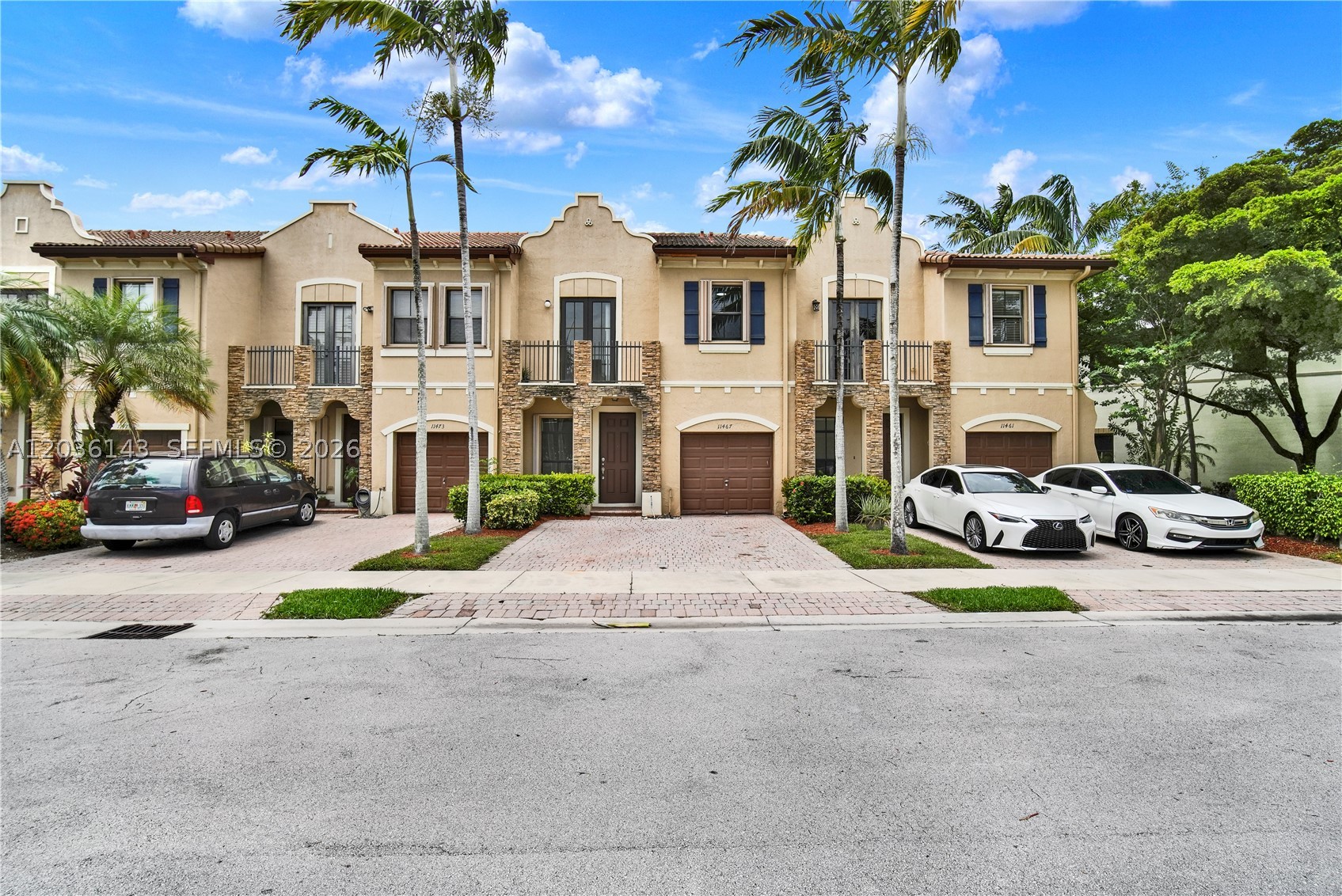 Silver Palms Living at Its Finest! Beautiful turnkey 3-bedroom, 2.5-bath townhome with a 1-car garage. Freshly painted and featuring an open-concept floor plan, modern kitchen, and new flooring throughout the second floor. Spacious primary suite with a walk-in closet. Enjoy a large fenced backyard with an expansive paver patio, perfect for entertaining, relaxing, and outdoor living. Resort-style amenities include a clubhouse, pool, fitness center, tennis and basketball courts, playgrounds, and more. Conveniently located near shopping, dining, major highways, and top-rated schools. Move-in ready!