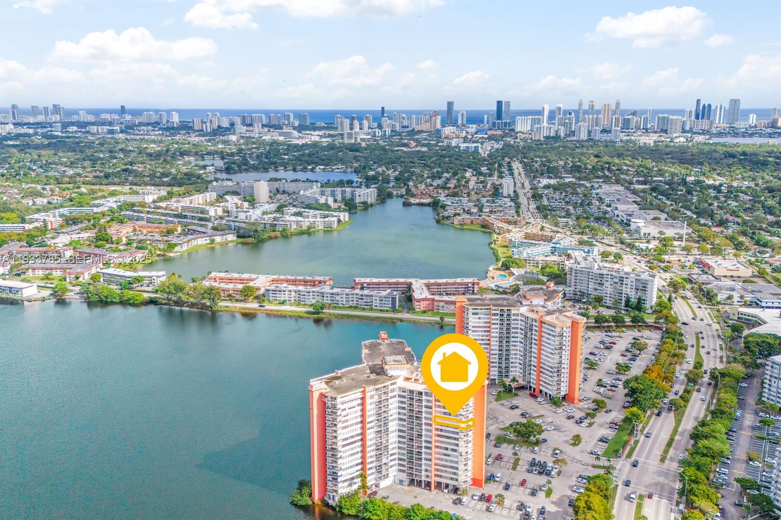 ENJOY AMAZING WATER VIEWS FROM EVERY ROOM. BEAUTIFULLY RENOVATED UNIT WITH A MODERN  LOOK. SPACIOUS TWO BEDROOMS TWO FULL BATHROOMS CONDO. GREAT OPEN FLOOR PLAN. IMPECCABLE TILE FLOORS THROUGHOUT IN SOCIAL AREA AND BEDROOMS. NEW AC. STORAGE ROOM. WONDERFUL LOCATION. CLOSE TO THE EXPRESSWAY, SHOPPING, SUPERMARKETS, MINUTES TO AVENTURA MALL. ENJOY BEAUTIFUL AMENITIES, TWO POOLS, BILLIARD ROOM, CONVENIENCE STORE, SOCIAL ROOM, BEAUTY SALON AND MUCH MORE.