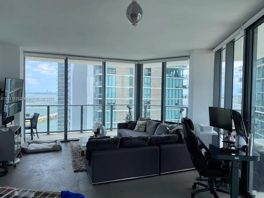 Beautiful 3 bedrooms 2 baths unit with wrap around balcony which has an amazing water view and city view. Building is located in the middle of Edgewater where all the stores, restaurants etc are walking distance like Target, Trader Joes. Unit is fully painted and not used
