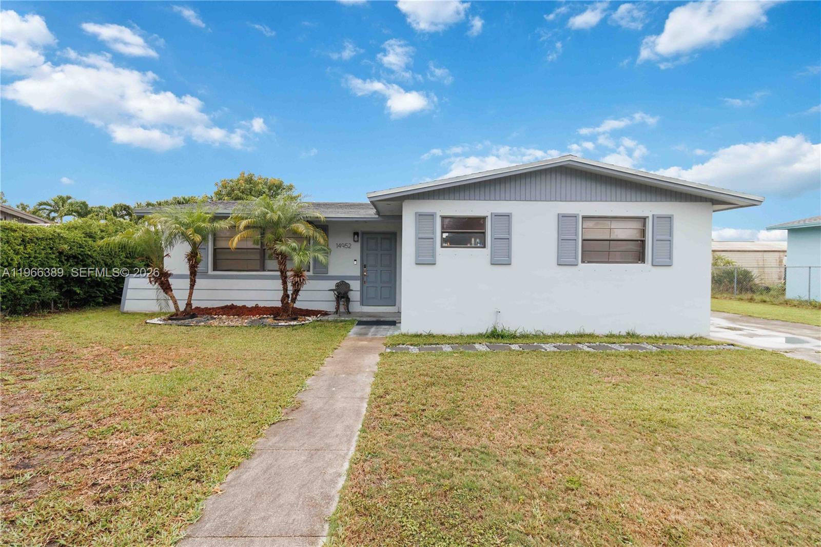 Beautifully remodeled 4-bedroom, 2-bathroom home located in the heart of Homestead! Situated on a spacious 7,600 square foot lot, this move-in-ready property offers the perfect blend of modern updates and comfortable living.  Step inside to discover a completely renovated interior featuring an open and airy layout, updated wood laminate flooring throughout, and abundant natural light. The fully remodeled kitchen boasts contemporary cabinetry, quartz countertops, and modern fixtures—perfect for both everyday living and entertaining. Both bathrooms have been tastefully upgraded with stylish finishes and quality craftsmanship.  The generous primary bedroom provides a relaxing retreat, while the additional three bedrooms offer flexibility for family, guests, or a home office. Every detail has been thoughtfully updated to create a fresh, modern feel.  Outside, the oversized lot offers plenty of room for outdoor gatherings, a future pool, boat parking, or expansion possibilities. The large backyard is ideal for entertaining, gardening, or simply enjoying South Florida living year-round.  Conveniently located near shopping, dining, schools, and major highways (less than a half mile from US1 & the Florida Turnpike), this beautifully renovated home is a fantastic opportunity for homeowners or investors alike. Don’t miss your chance to own a turnkey property in the fastest-growing municipality in Dade County!!!