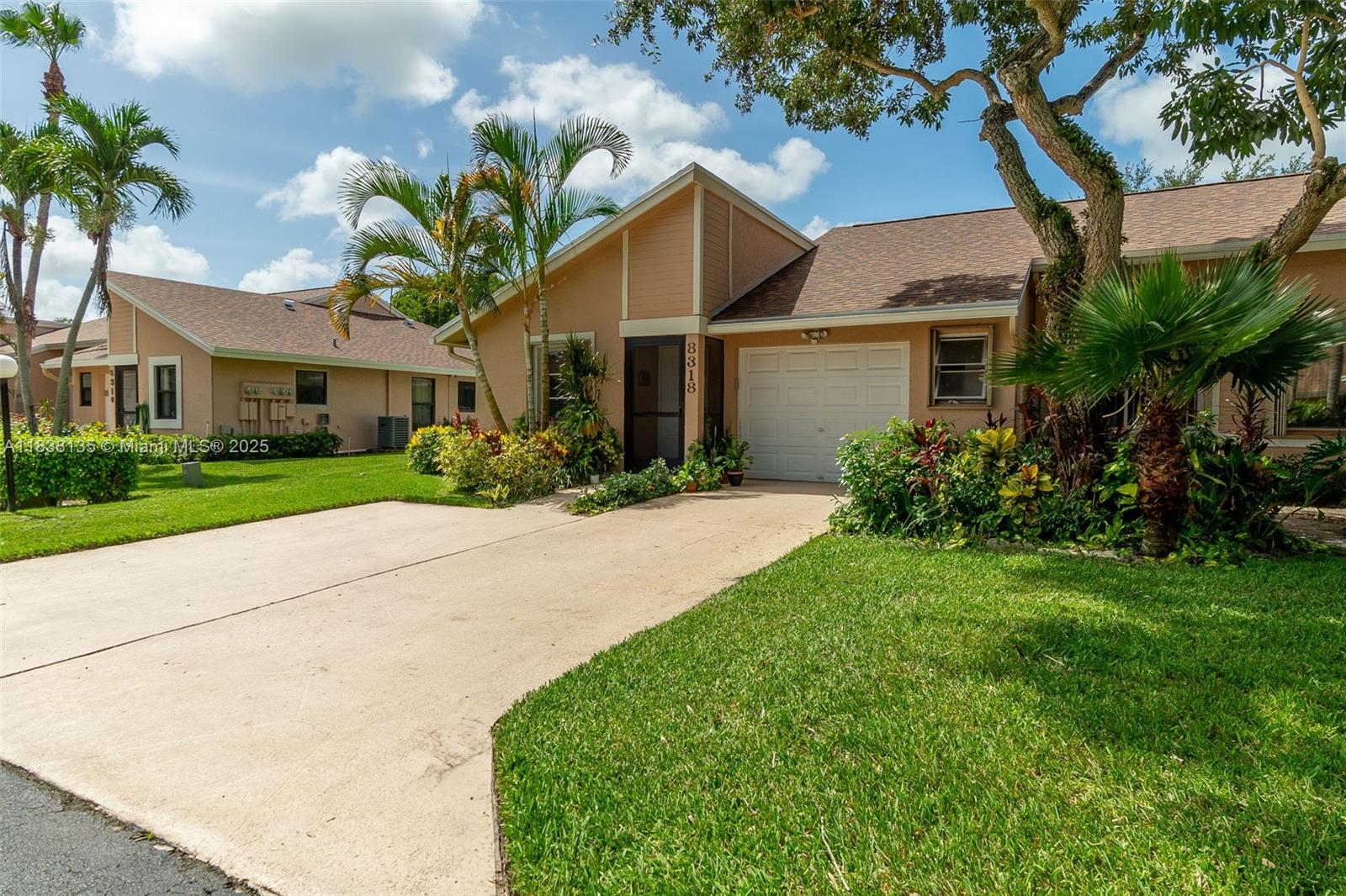 Upgraded villa tucked away on a quiet cul-de-sac, featuring 2 bedrooms, 2 baths, a den, and garage with extra driveway space. Enjoy a 2023 roof, accordion shutters, step-free shower in the primary suite, private patio, and in-unit laundry room.

Set within a gated community offering tennis, pickleball, a heated pool, walking trails, and vibrant social events. HOA covers water, sewer, cable, exterior insurance, and more—with no outstanding assessments.

Experience the relaxed charm of Boca Raton living—close to beaches, dining, golf, and year-round sunshine.