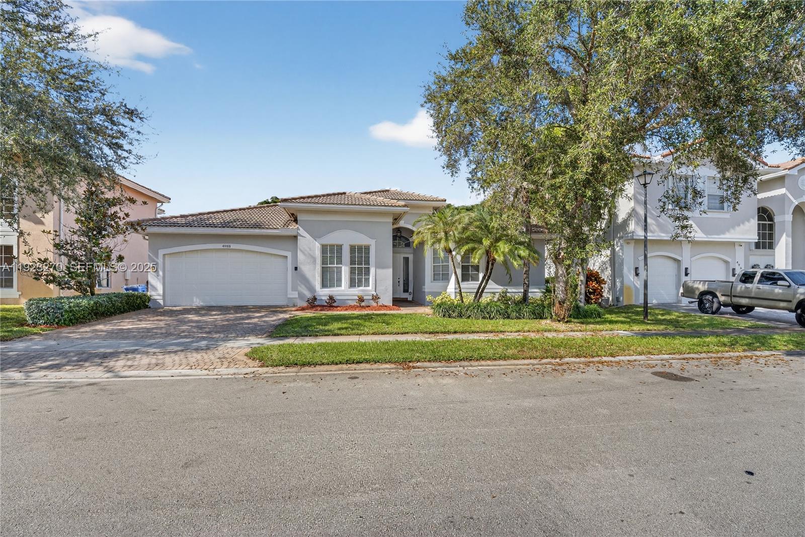 Stunning 4-bedroom, 3-bathroom home in the highly sought-after Sunset Lakes community. From the moment you walk in, you’re greeted by soaring volume ceilings. The home offers amazing-sized bedrooms. This home is protected by accordion shutters. Residents of Sunset Lakes enjoy an amazing clubhouse complete with a resort-style pool, fully equipped gym, basketball courts, and tennis courts—bringing lifestyle and convenience together in one exceptional home.