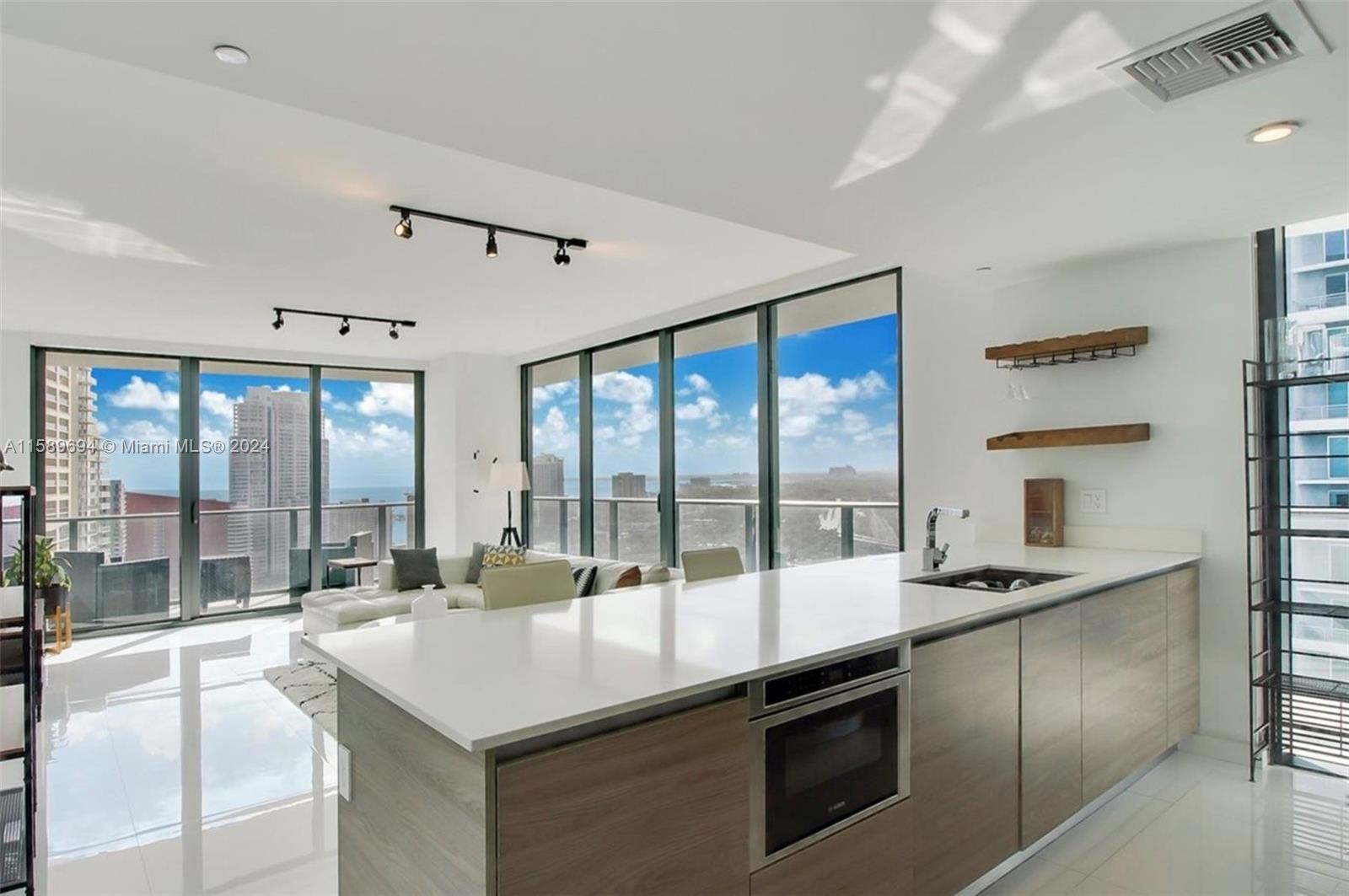 SLS Brickell Residences, designed by Philippe Starck. Offering three bedrooms, impeccable high-end finishes, including Italian cabinets and top-of-the-line Bosch stainless steel appliances, floor to ceiling windows with electric shades. Abundant amenities, from the rooftop residents' pool to the expansive infinity pool and the serene garden club featuring private cabanas. Two exceptional restaurants, full service spa, fitness center, movie theatre and game room. Experience the epitome of refined living in the heart of Brickell.