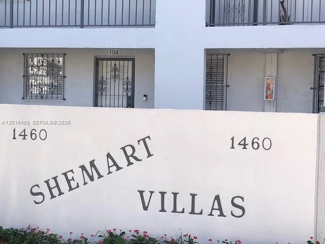 Location Location Location - Unit is walking distance to supermarket, pharmacy, restaurants & other stores. Also close to Palmetto Expwy, & Okeechobee Rd.  Located on 1st floor.  Washer & Dryer included, A/C brand new, refrigerator & stove 2025.  HOA fee includes water. Master bedroom w/bathrm & walk-in closet.  Great private covered patio for outdoor entertainment.  Full asking price.
