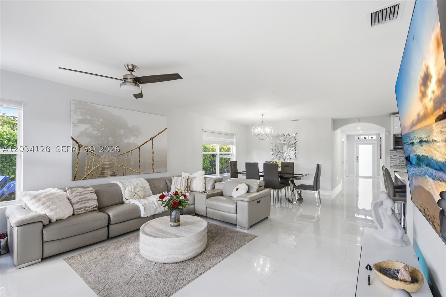 Beautifully upgraded and truly move-in ready! This exceptional home features an extended covered terrace, perfect for entertaining and enjoying Florida living year-round. The interior has been tastefully renovated with a fully remodeled kitchen showcasing modern finishes, upgraded cabinetry, and quality countertops. Both bathrooms have been beautifully updated with elegant marble details, while oversized porcelain tile flooring throughout the home adds a sophisticated and contemporary feel.
The spacious layout offers comfortable living areas filled with natural light and seamless indoor-outdoor flow. The extended patio and backyard space provide the ideal setting for family gatherings, outdoor dining, and relaxation.
Conveniently located with easy access to the Florida Turnpike and major highways, making commuting throughout Miami-Dade County effortless. The property is surrounded by shopping centers, supermarkets, restaurants, parks, and everyday conveniences. An excellent location near several highly sought-after charter and public schools, adding tremendous value for family 
This is a rare opportunity to own a beautifully updated home in one of Homestead’s most desirable and rapidly growing areas. Show with confidence—your buyers will not be disappointed!** ??? DONT MISS THIS OPORTUNITY MAKE THIS YOUR HOME - THE PERFECT HOME