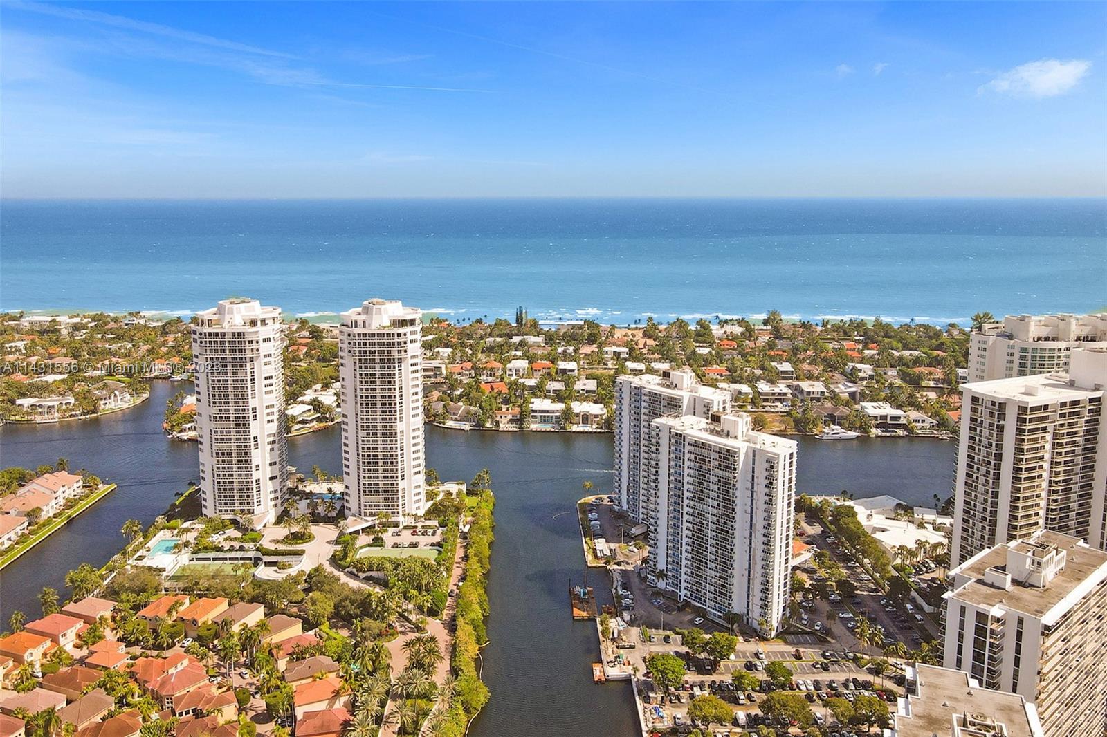 Amazing direct ocean views from this superb lower penthouse located along Country Club Drive in the heart of Aventura. This rare to find corner unit is remodeled and features ocean views from every bedroom and living room. Two ensuite bathrooms. Brand new impact windows. New AC. Porcelain tile floors throughout. New remote controlled motorized blinds. Spacious and full of natural light. Plenty of closet space and walk-in closet in the primary bedroom. Beautifully appointed kitchen and stainless-steel appliances. Waterview is located close to the Aventura Mall and the beaches. Full amenities community. Security 24/7. A School system. Aventura is strategically located close to the beach and between two international airports *CAN BE LEASED RIGHT AWAY*