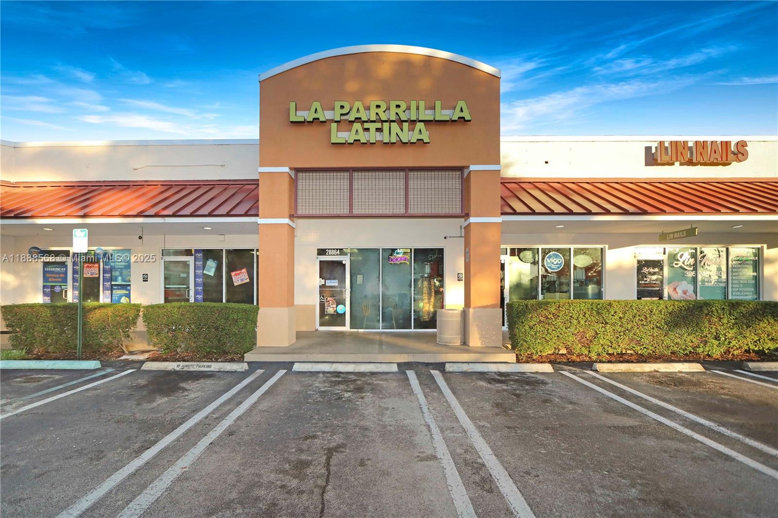 Iconic well-established Colombian restaurant for sale, offering not only traditional Colombian dishes but also a wide selection of desserts, & food to go. This amazing space boasts 2,250 sqft in Class-A location with over 100,000 cars passing by daily on US1, a loyal customer base & a well-recognized brand name that has become a staple for Colombian cuisine in the region. The sale includes the furniture, inventory, lease, fully equipped kitchen with hood & grease trap, all necessary licenses & permits. The space has all the necessary permits, licenses, plumbing, & comes fully equipped with walk-in cooler, hood, less than 2 year old grease trap, & multiple refrigerators. This space is ready to continue with the current business or has the right bones for a new concept.  Come see it today!
