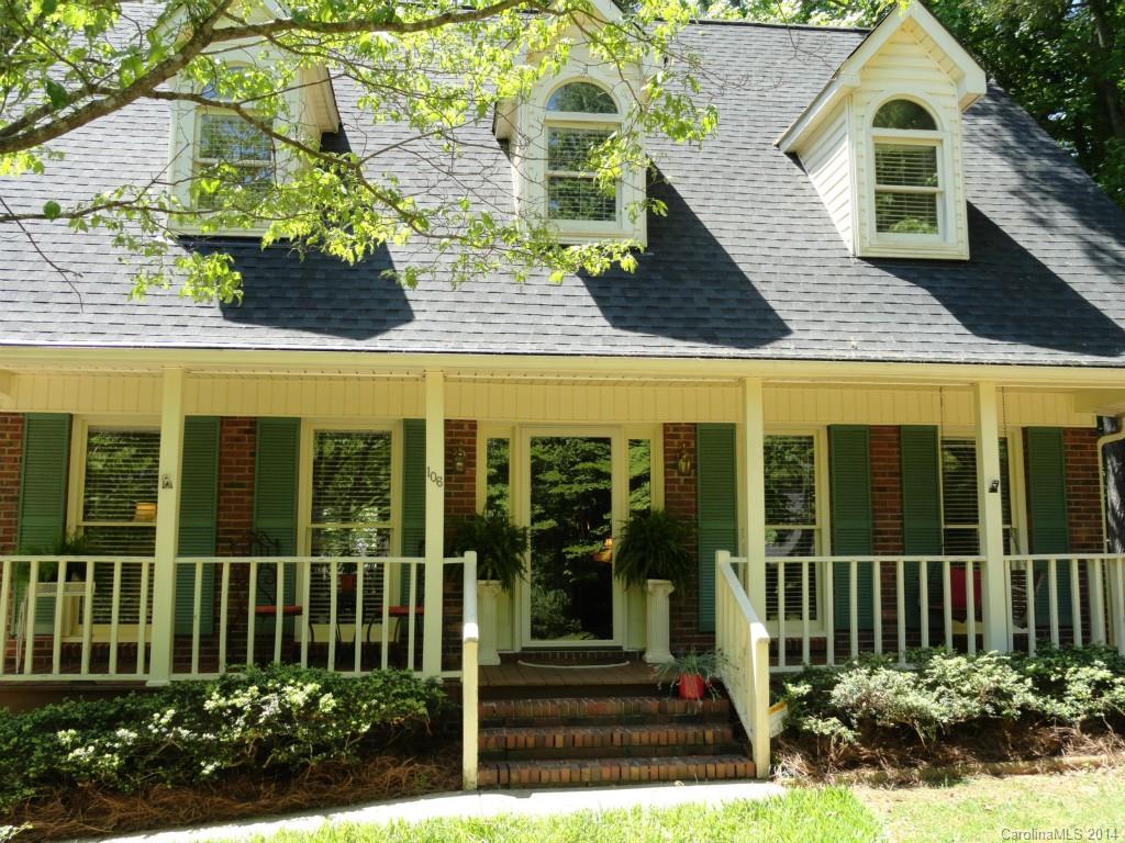 Prime location!!!  Whiteville Park in the heart of Fort Mill! This beautiful Cape Cod all-brick home is located in a most desirable location close to town.  3 bedrooms and 2 full baths, large greatroom with gas log fireplace, beautiful sunroom overlooking private, wooded lot, large rear deck nestled among the mature trees with plenty of shade to keep you cool during the hot summer months!  FORT MILL Schools!  Close to I-77, airport, restaurants, & shopping!