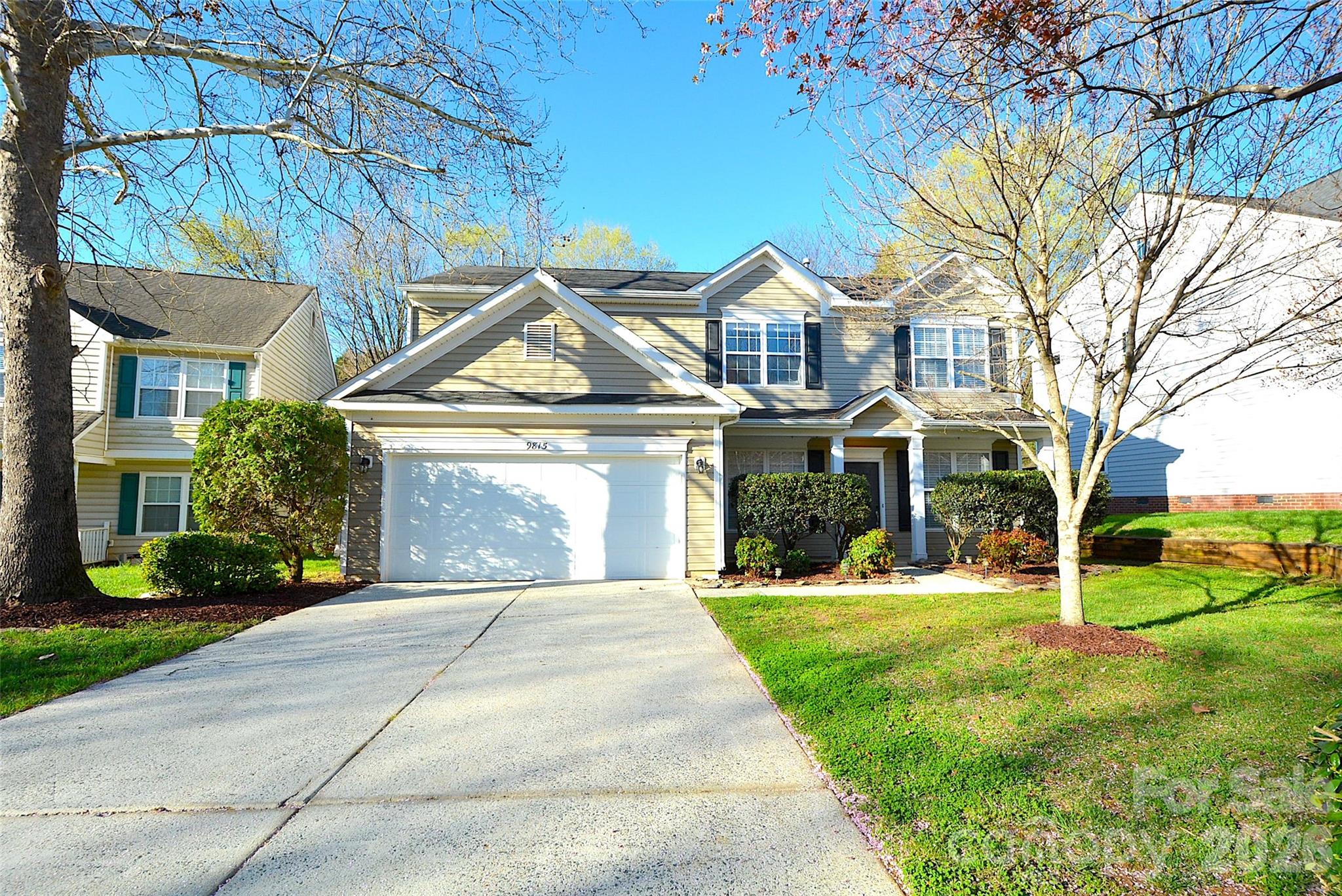 Welcome to this beautiful two-story home located on a quiet cul-de-sac lot in the highly desirable community of Davis Lake in Charlotte, NC. This spacious residence offers 4 generously sized bedrooms
and 2.5 bathrooms, providing the perfect combination of comfort, space, and functionality.
The main level features a welcoming floor plan with a formal dining room, a bright kitchen with center island, and inviting living spaces ideal for everyday living and entertaining. The home is enhanced with tile and hardwood laminate flooring, offering durability and modern appeal.
Step outside to enjoy a fully fenced backyard surrounded by beautiful mature trees, creating a peaceful and private outdoor setting. The cul-de-sac location provides additional privacy and reduced traffic.
Residents of Davis Lake enjoy exceptional community amenities, including a clubhouse, swimming pool,
tennis courts, playground, scenic walking trails, and a beautiful community lake. Conveniently located near shopping, restaurants, and major highways, this home offers both tranquility and accessibility.
This is a wonderful opportunity to own a home in one of Charlotte’s most established and sought-after communities.