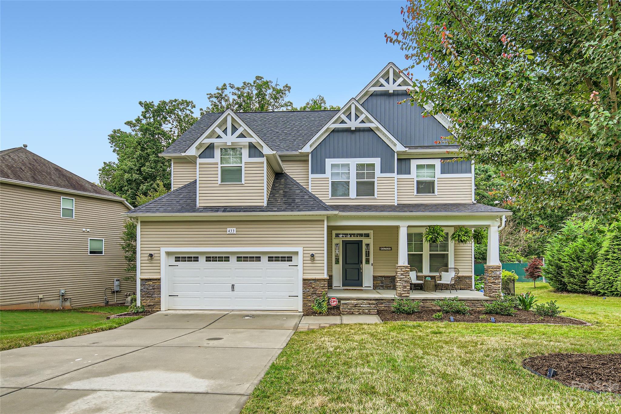 Escape the noise & retreat to this meticulously remodeled, move-in ready home in Lake Wylie’s Lake Forest community. It starts with your drive to the house down a windy, tree-canopy covered road leading to the quiet community. Owners spared no expense in a complete kitchen remodel including a solid 8x10’ custom quartz island (seats 8-10); pullout storage bins, LED lighting, Smart outlets w/USB; new cabinets & backsplash, custom hood w/exhaust fan, butler's pantry. 5 spacious bedrooms (2 primary suites– upstairs & basement), for multi-generational living or guest suite! An entertainer’s dream w/the backyard Gunite Pebble Tec heated deep spa plunge pool (10x12’ and 4’ deep) w/all-around seating, jets, air blower & waterfall. Basement features 18x18' professionally designed theater room w/custom wet bar & fully wired for sound. Take your kayak down your private path to the lake from your back gate. Seasonal sunsets over Lake Wylie from your back deck! Additional features attached.