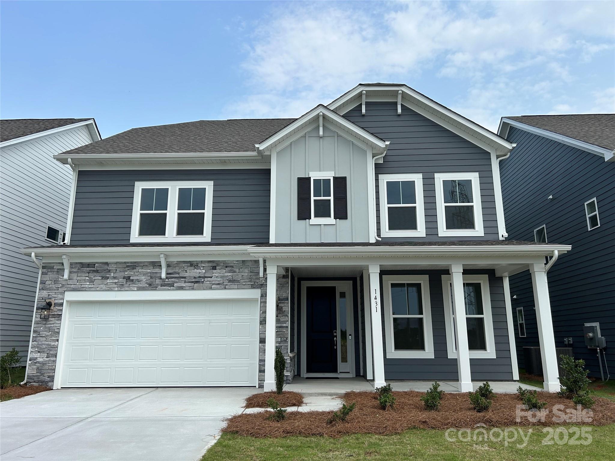 New Construction - Ready Now! Built by America's Most Trusted Homebuilder. Welcome to the Waverly at 1431 Hubert Graham Way in River Falls. This spacious two-story home offers an open-concept layout with a bright gathering room, gourmet kitchen, prep island, walk-in pantry, and private guest suite. A drop zone and half bath add everyday convenience. Upstairs, the luxurious owner’s suite features dual walk-in closets, a soaking tub, separate shower, and dual sinks. Three more bedrooms, a loft, laundry, and third-floor game room round it out. Enjoy nearby Lake Wylie, scenic parks, and easy access to I-77, SC-160, and Charlotte. Additional Highlights Include: Study, Main Level Bed and Bath Combo, Windows at Bedroom 4, Shower at Bath 4 Gourmet Kitchen, Gameroom at 3rd Floor, and Sunroom. Photos are for representative purposes only. MLS#4260900