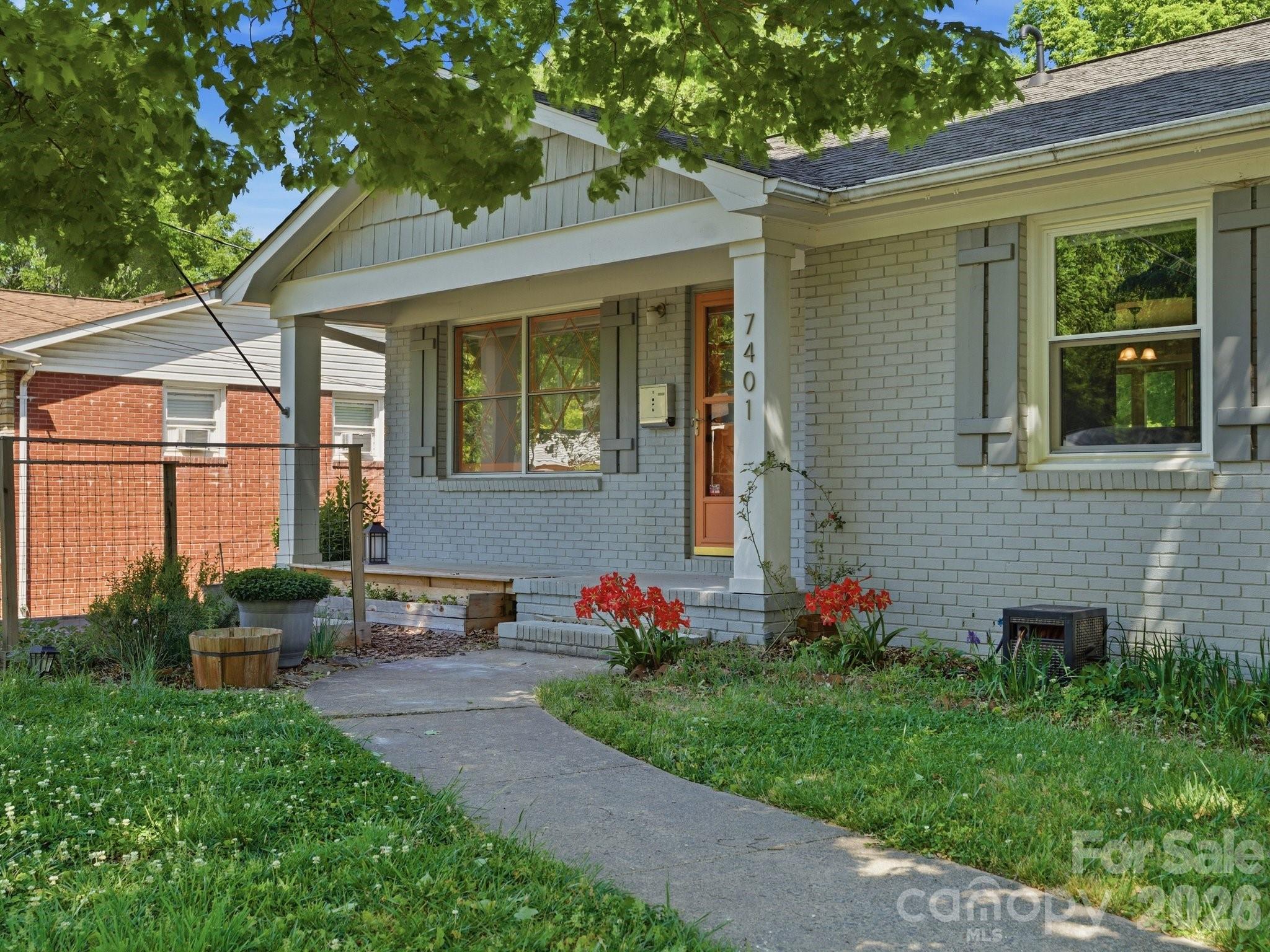 Welcome home to Starmount, where charm, comfort, and thoughtful updates come together in this beautifully maintained ranch with a finished basement. With over 2,000 square feet of living space, this home offers the perfect balance of functionality and warmth. The main level features three inviting bedrooms and two full bathrooms, along with a bright, sun-filled living room that instantly feels like home. The spacious kitchen overlooks the backyard through a large bay window, creating an easy flow for both everyday living and entertaining. The primary bedroom features a beautifully updated full bathroom with a frameless walk-in shower plus an expanded closet. Downstairs, the finished basement adds even more versatility with a cozy second living area, an additional bedroom, half bathroom, and a fully updated laundry space complete with additional storage and a convenient dog wash station—perfect for keeping life (and your pets) just a little more organized. Step outside and enjoy garden beds ready for your personal touch, all set within a well-loved neighborhood just moments from the greenway trail—ideal for morning walks, evening strolls, or weekend bike rides. This home is truly move-in ready, with several major updates already taken care of, including a new roof (2023), replaced windows in the upstairs bedroom and bathroom (2025), HVAC (2016), and more—offering peace of mind for years to come. Complete with a one-car garage, private back yard and a layout that offers space to live, relax, and grow, this Starmount gem is ready to welcome its next chapter.